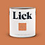 Lick Orange 04 Matt Emulsion paint, 2.5L