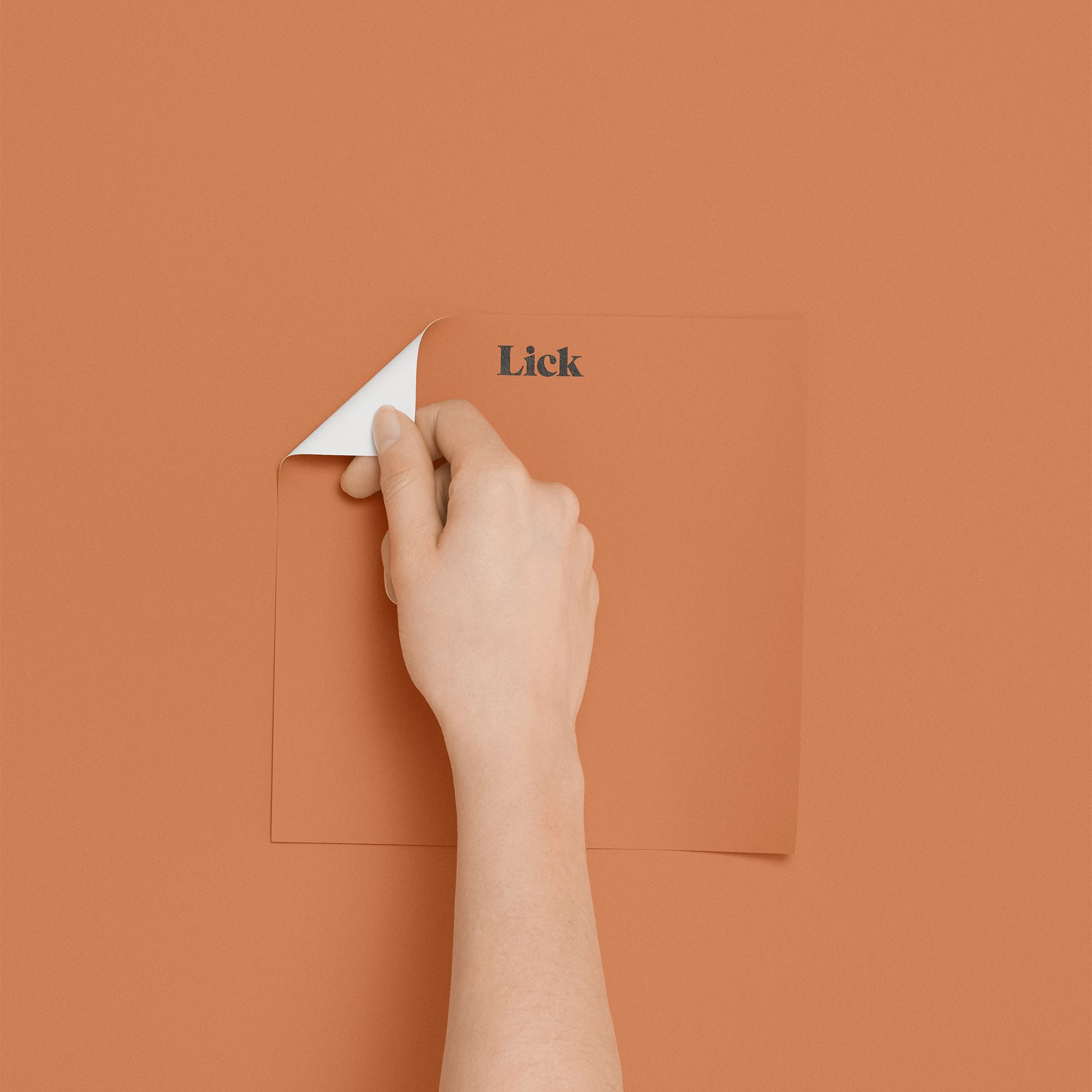 Lick Orange 04 Peel & stick Tester