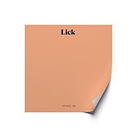 Lick Orange 05 Peel & stick Tester