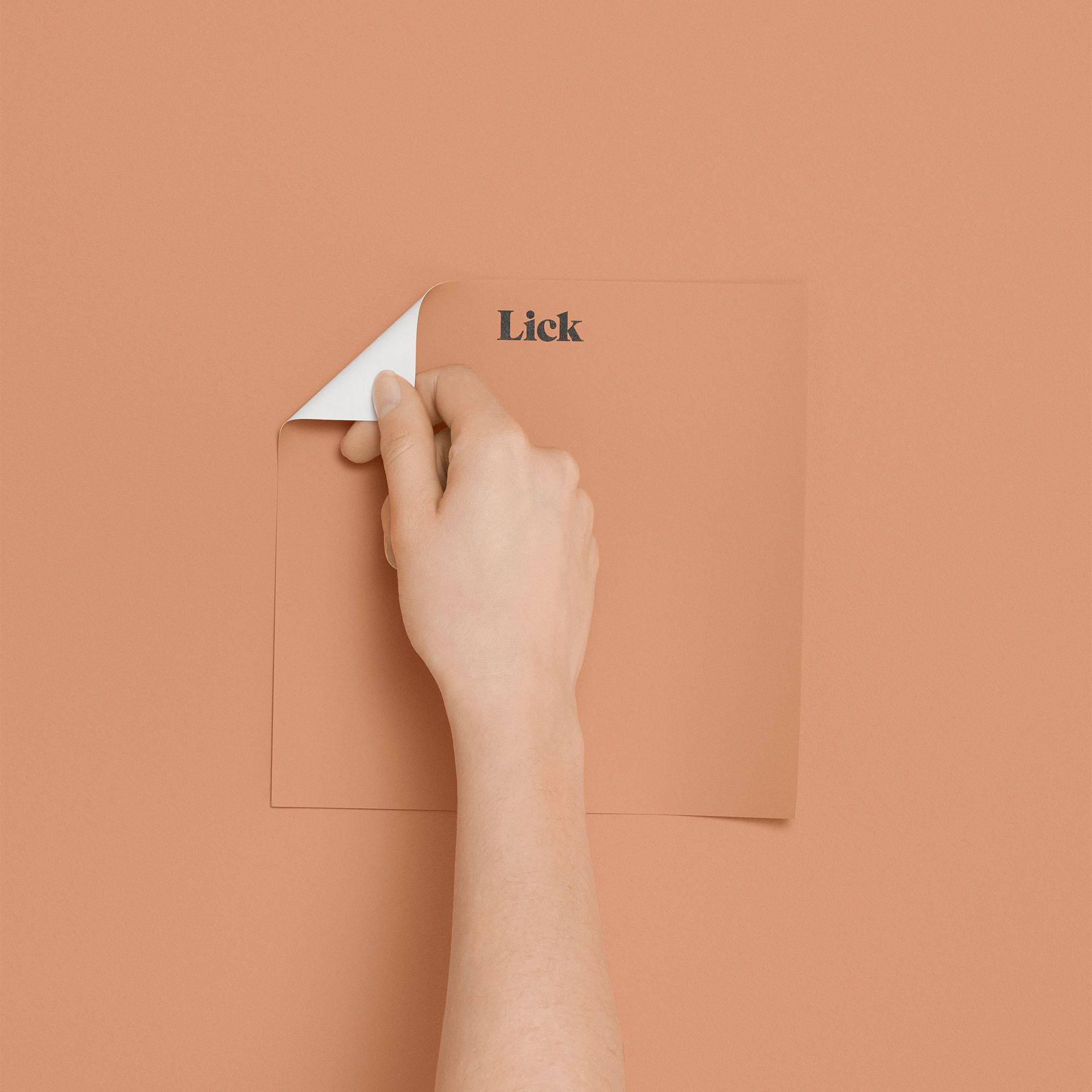 Lick Orange 05 Peel & stick Tester