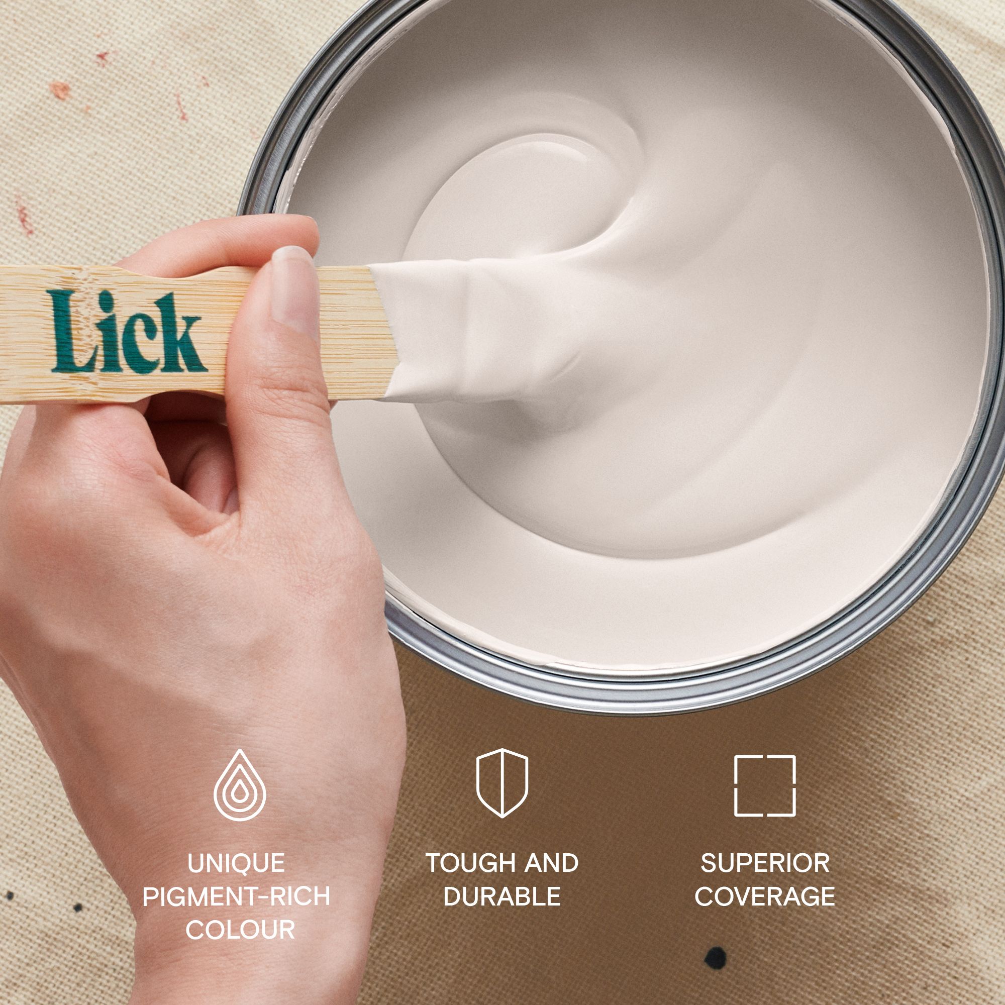 Lick Pink 01 Matt Emulsion paint, 2.5L