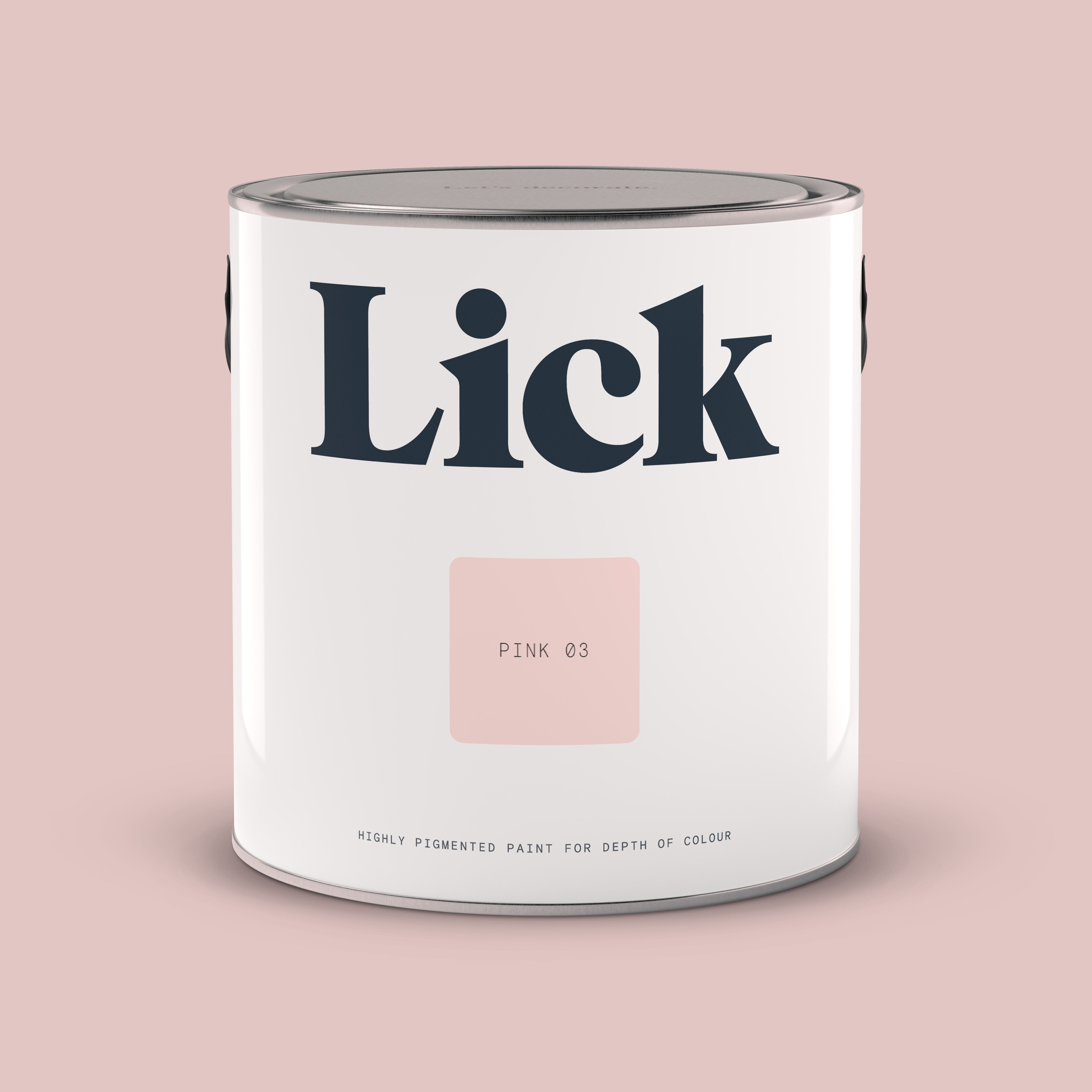 Lick Brown 03 Matt Emulsion paint, 2.5L