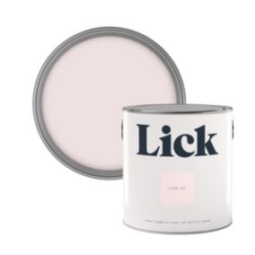 Lick Pink 04 Matt Emulsion paint, 2.5L
