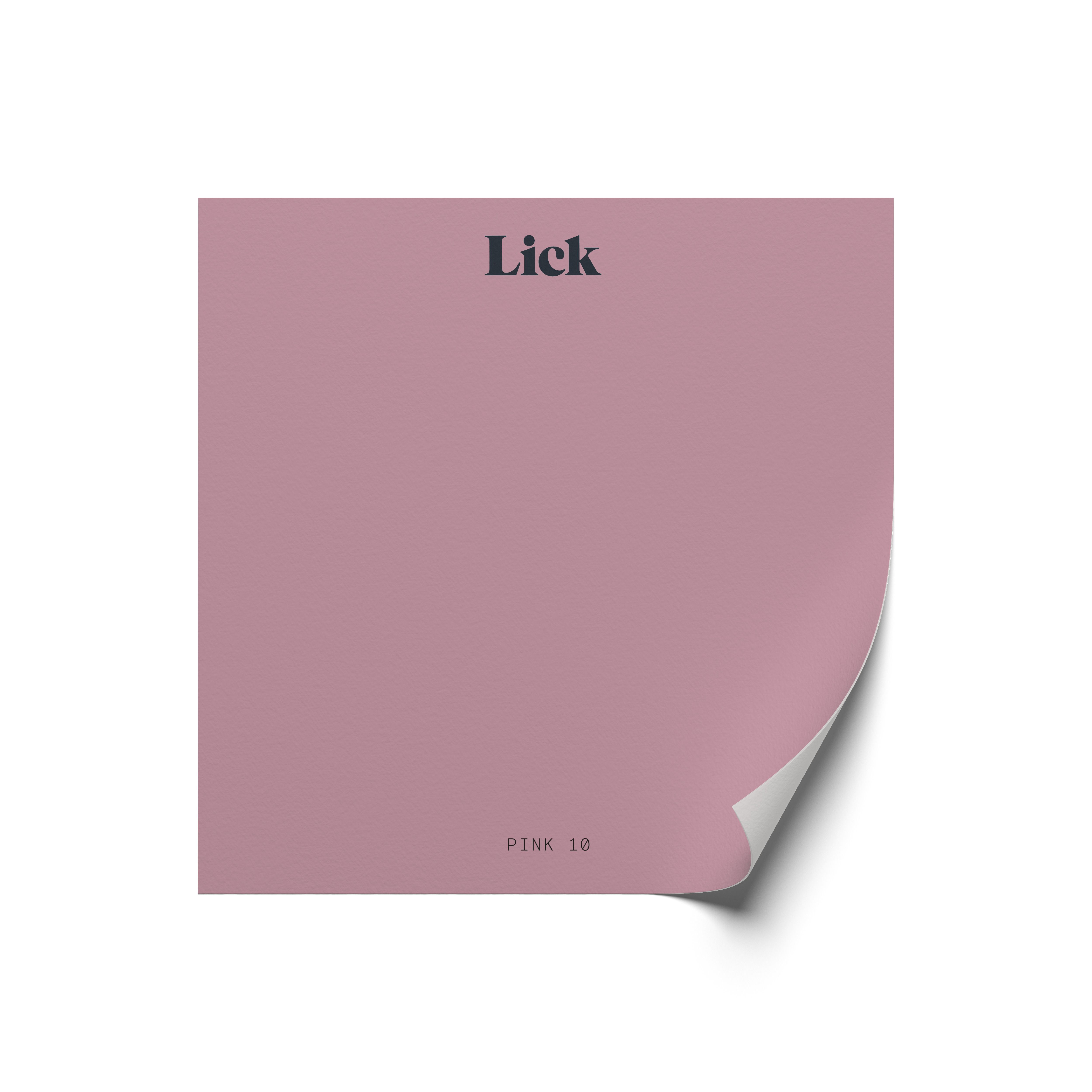 Lick Pink 10 Peel & stick Tester