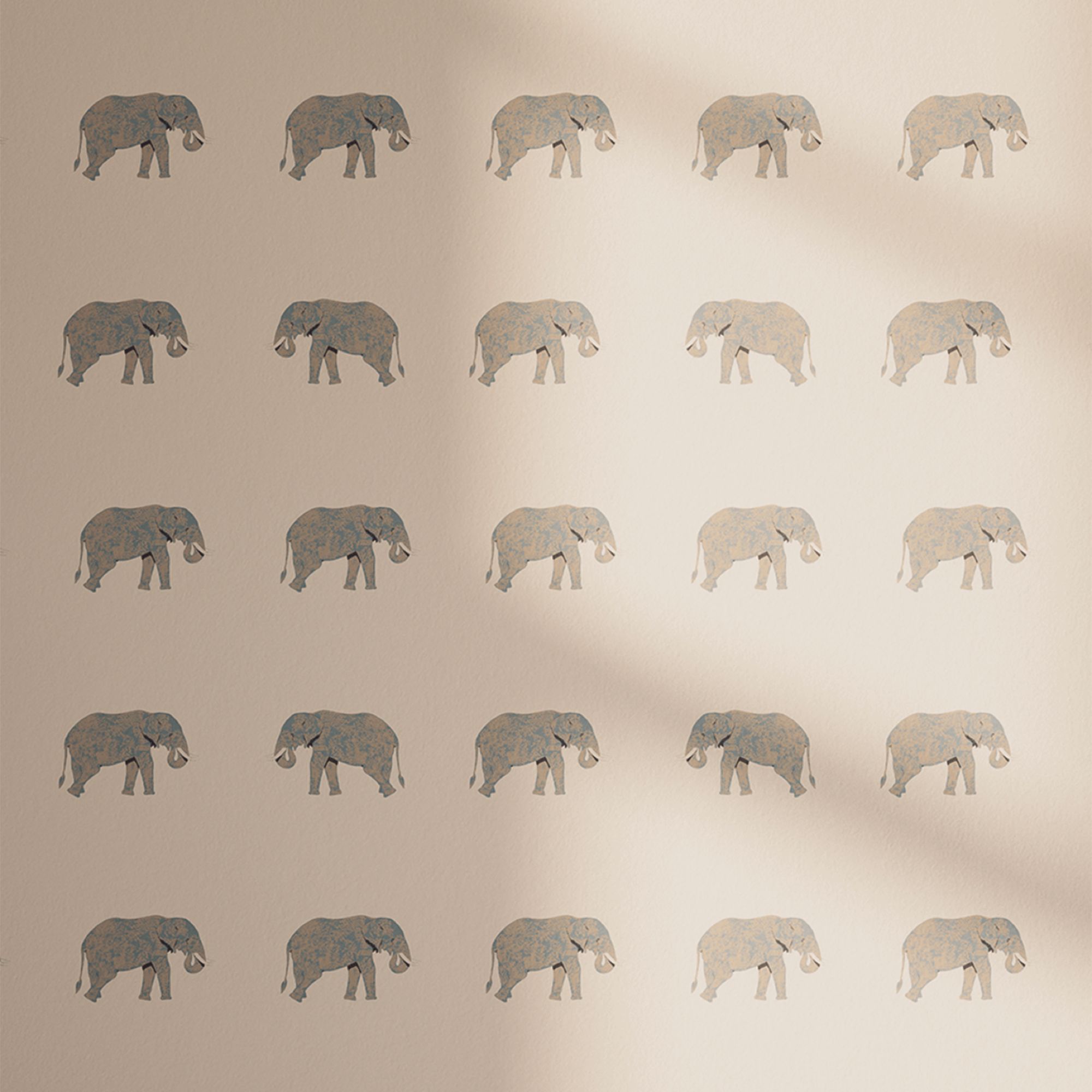 Lick Pink & Grey Animal 02 Textured Wallpaper Sample