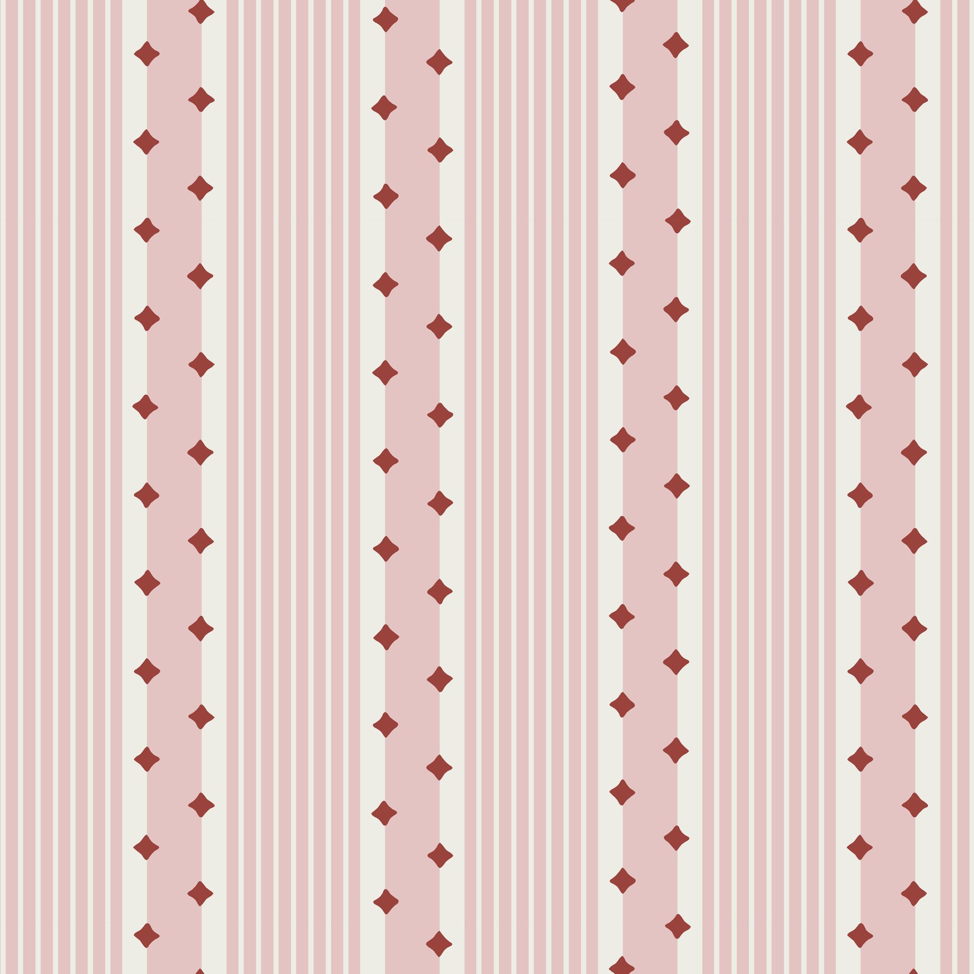 Lick Pink, Red & White Diamond 01 Textured Wallpaper
