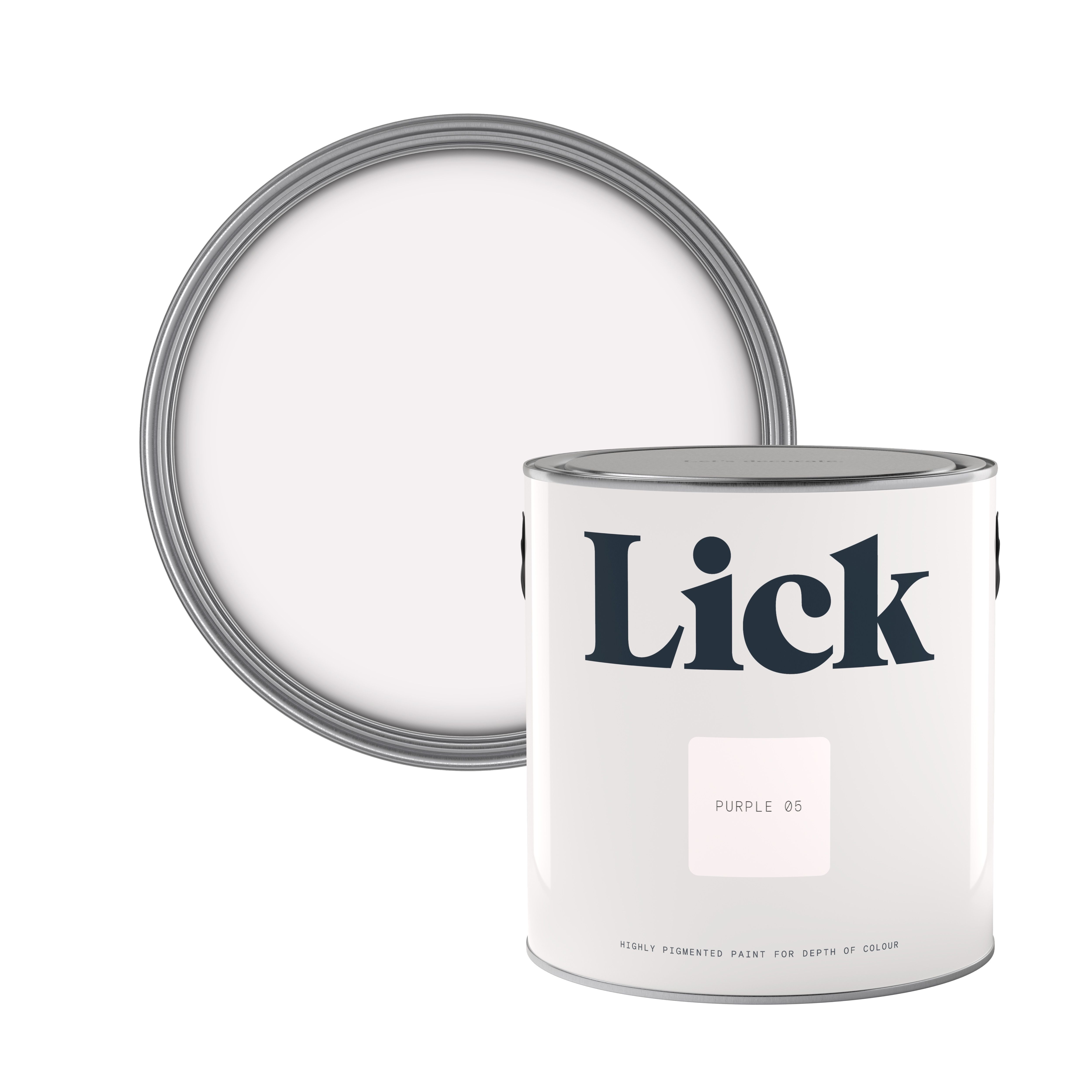 Lick Purple 05 Matt Emulsion paint, 2.5L