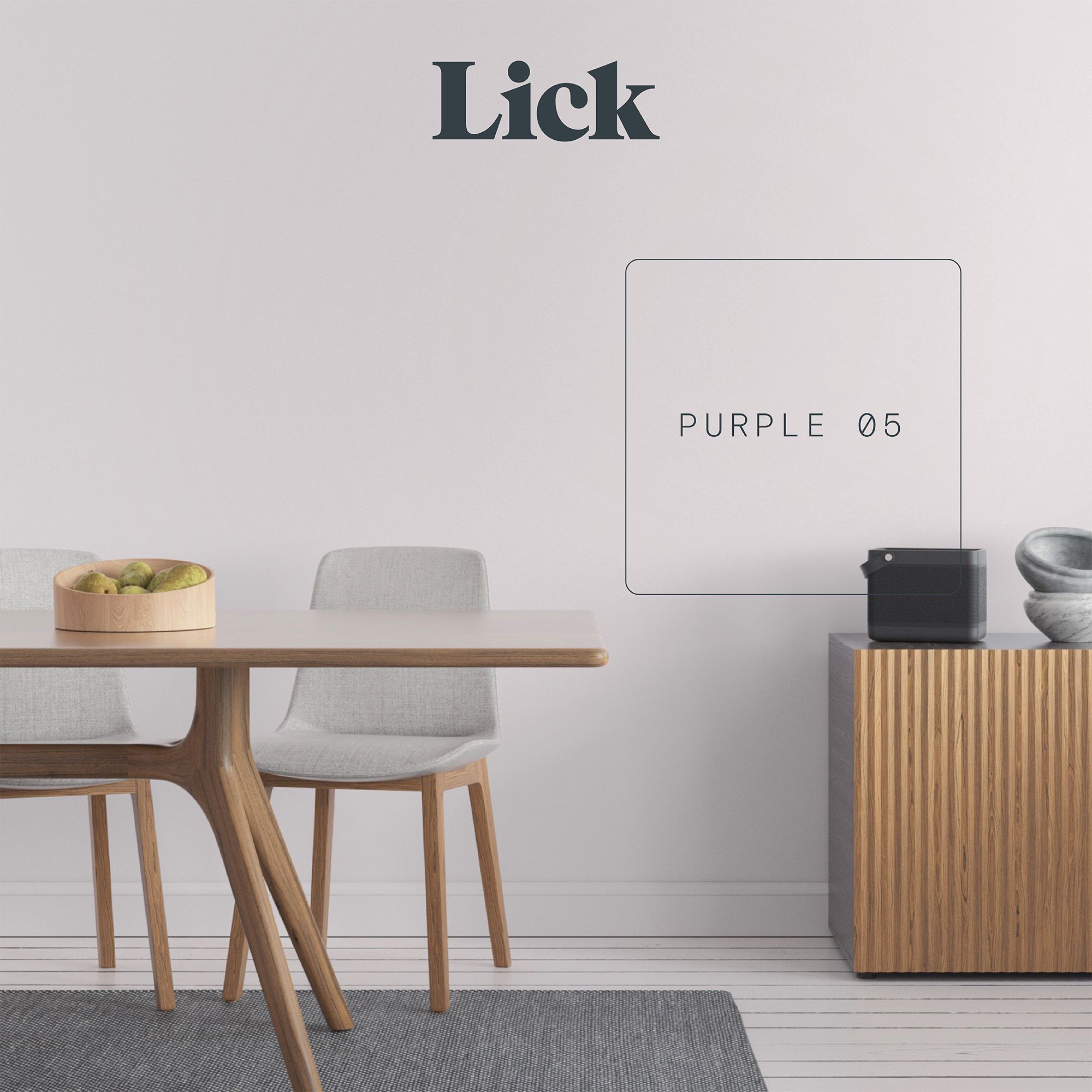 Lick Purple 05 Matt Emulsion paint, 2.5L
