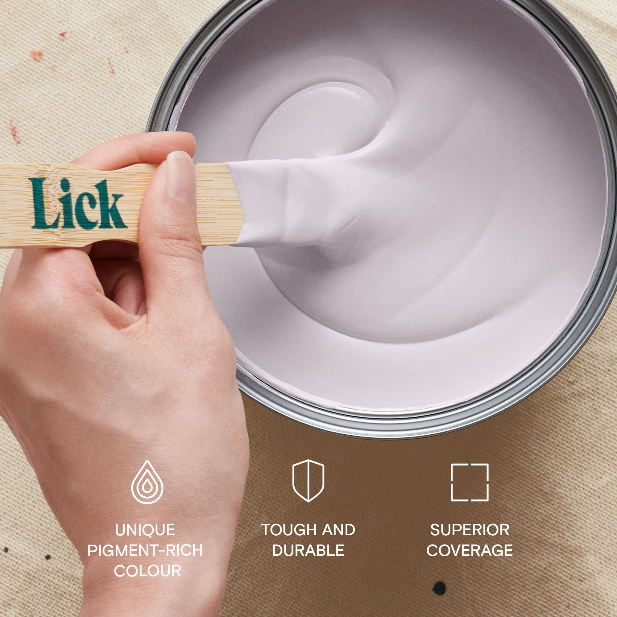 Lick Purple 06 Peel & stick Tester
