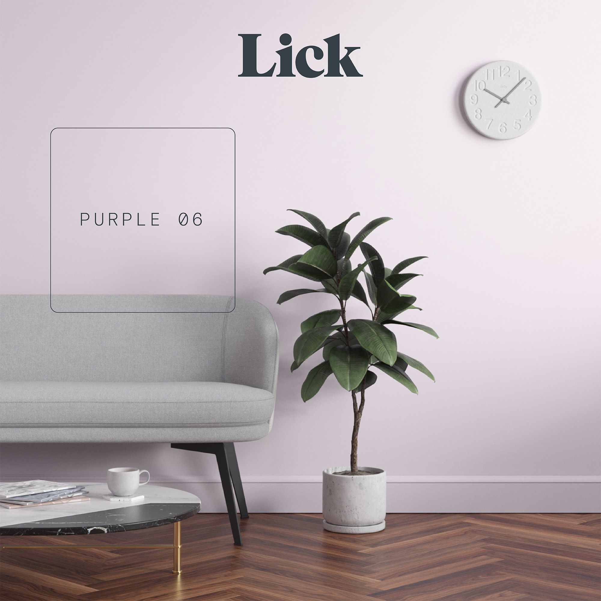 Lick Purple 06 Peel & stick Tester