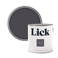 Lick Purple 10 Eggshell Emulsion paint, 2.5L