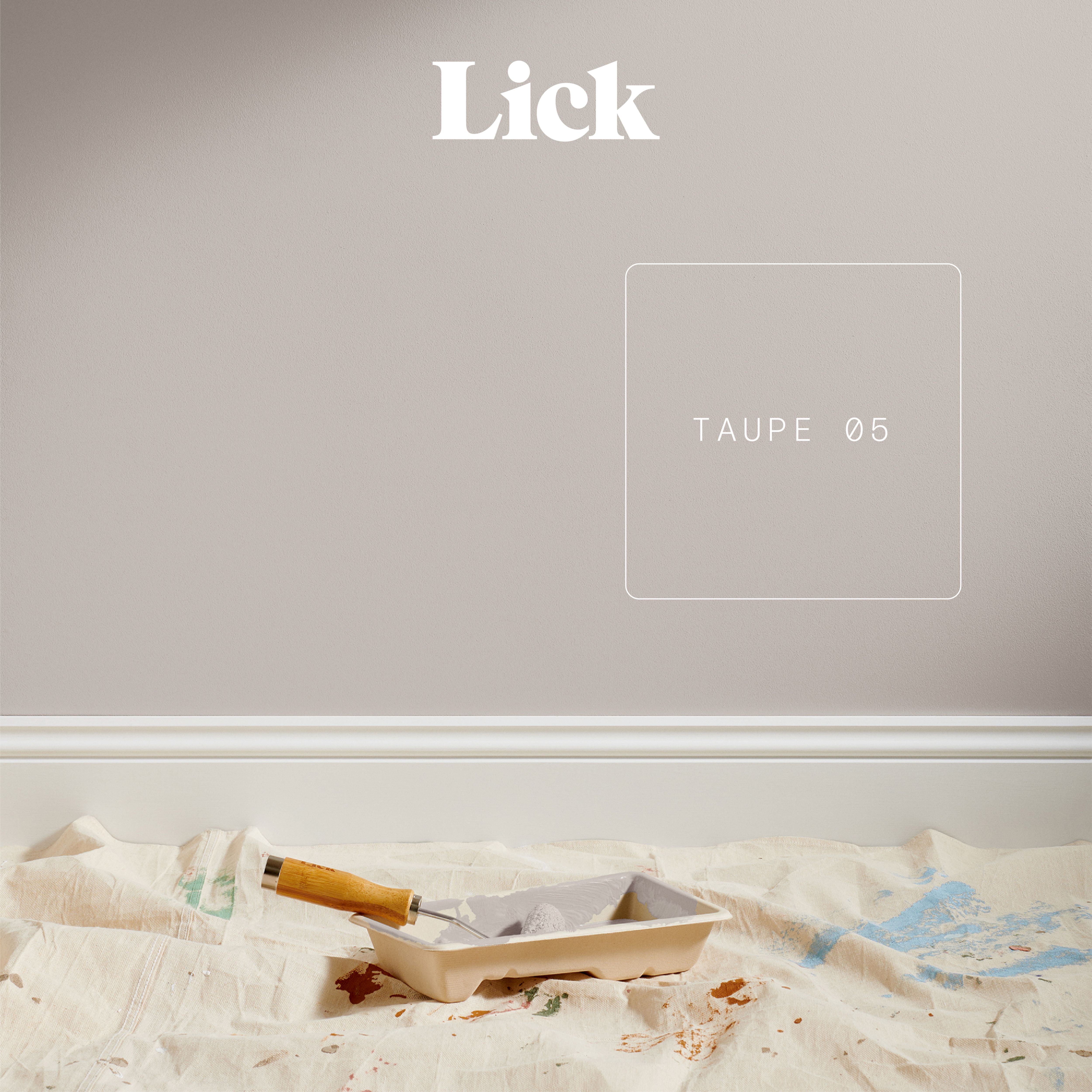 Lick Taupe 05 Matt Emulsion paint, 2.5L