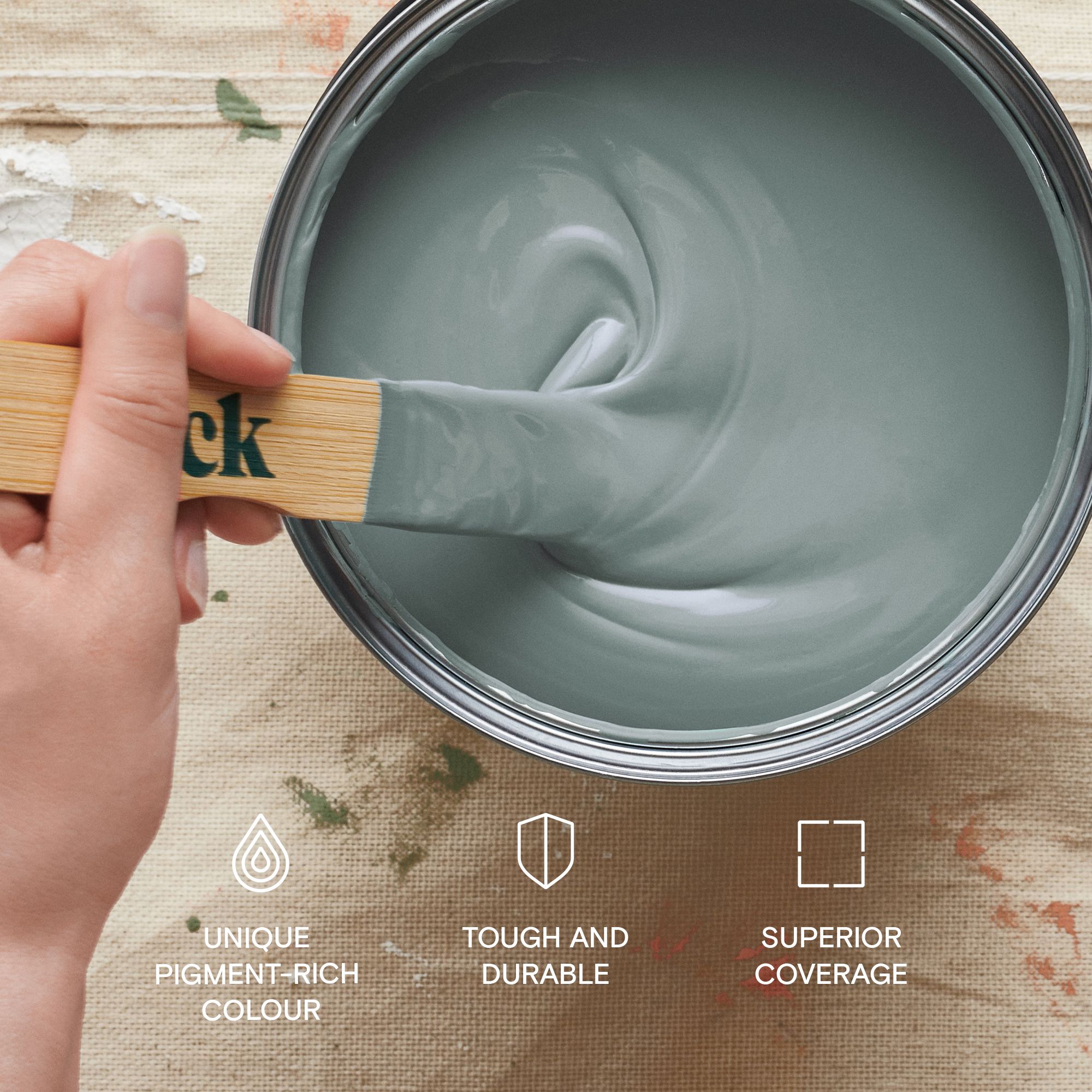 Lick Teal 01 Matt Emulsion paint, 2.5L