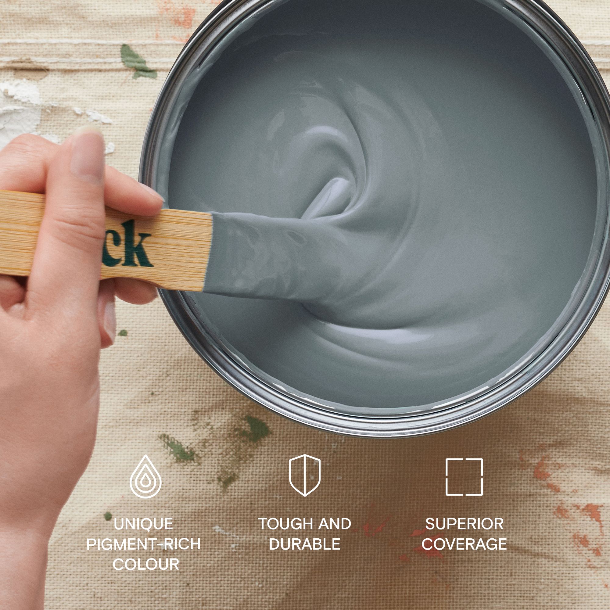 Lick Teal 02 Peel & stick Tester