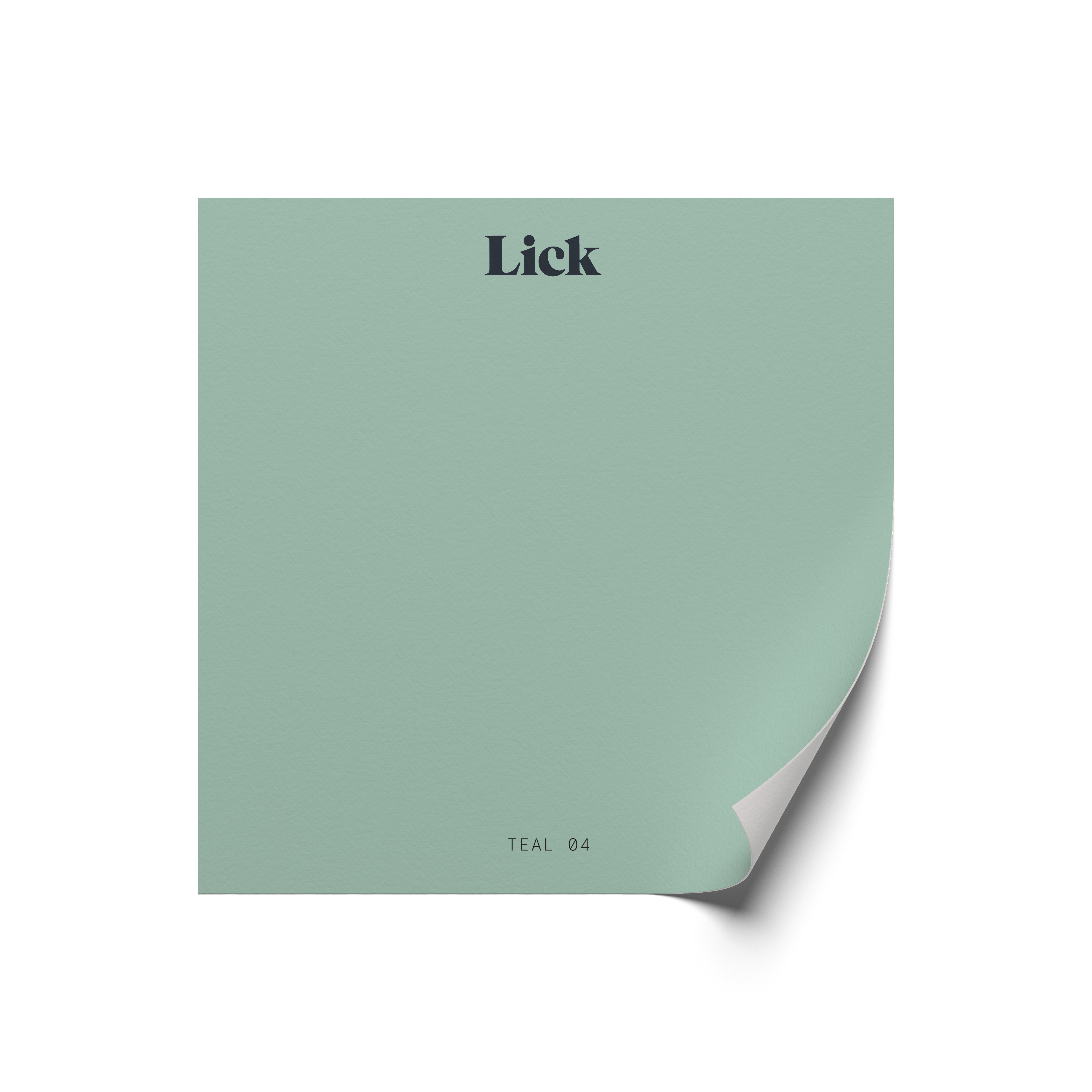 Lick Teal 04 Peel & stick Tester