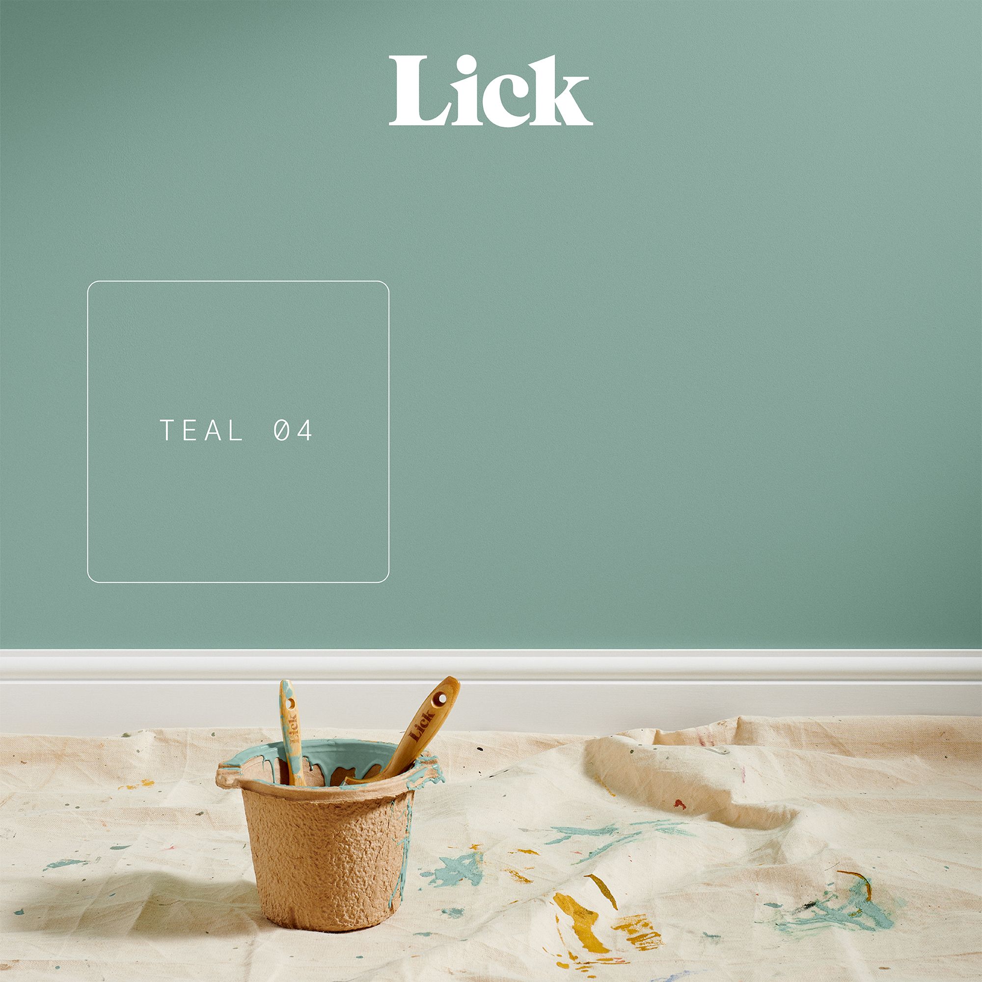 Lick Teal 04 Peel & stick Tester