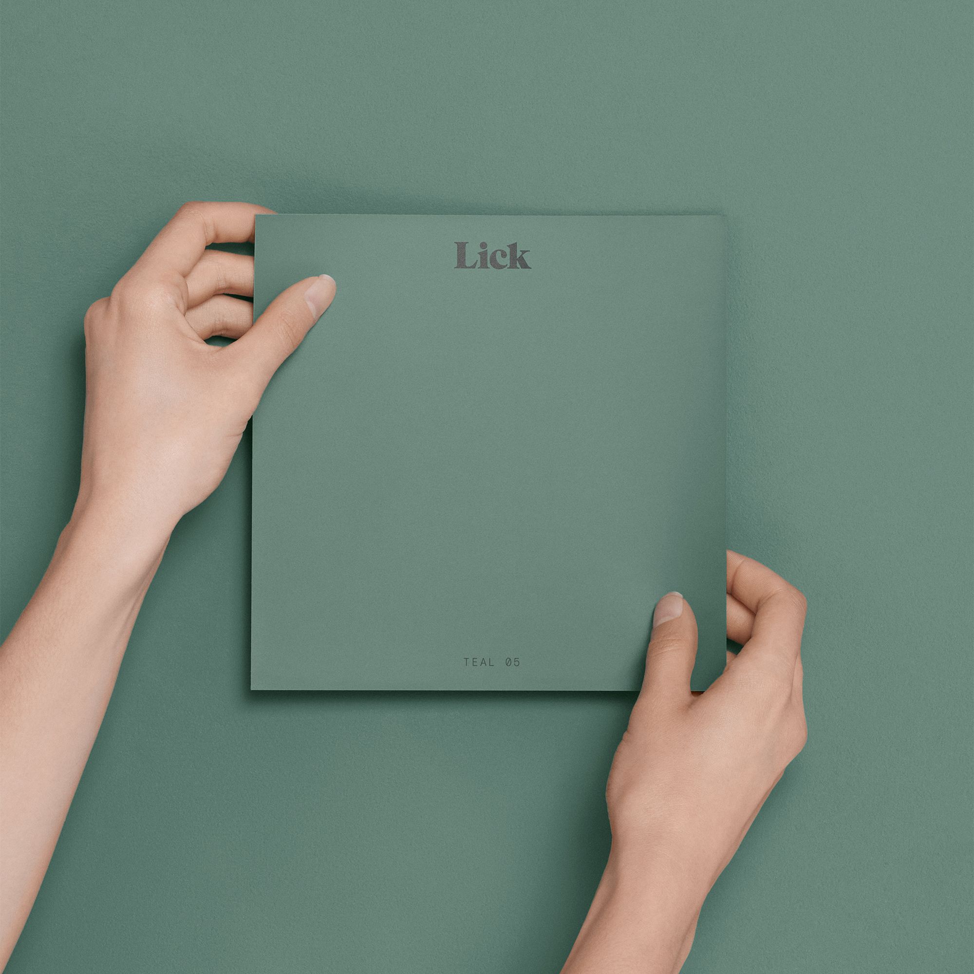 Lick Teal 05 Peel & stick Tester
