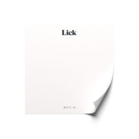 Lick White 01 Peel & stick Tester