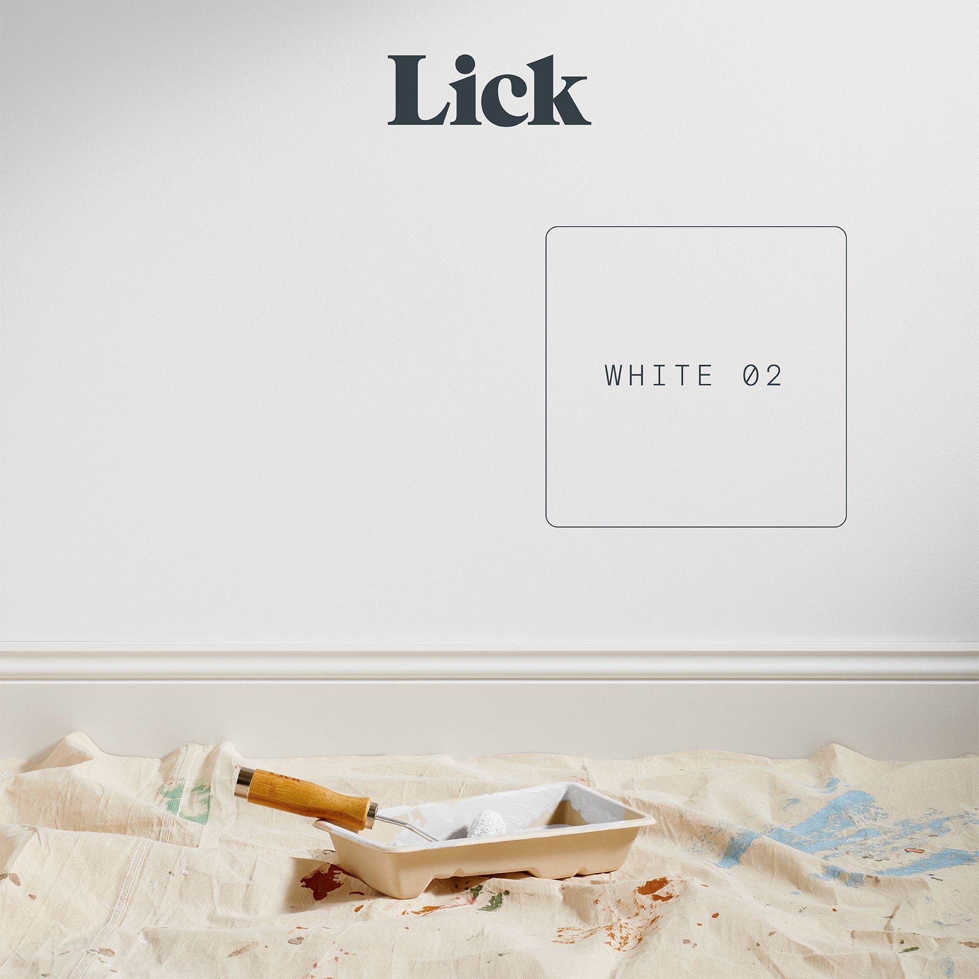 Lick White 02 Peel & stick Tester