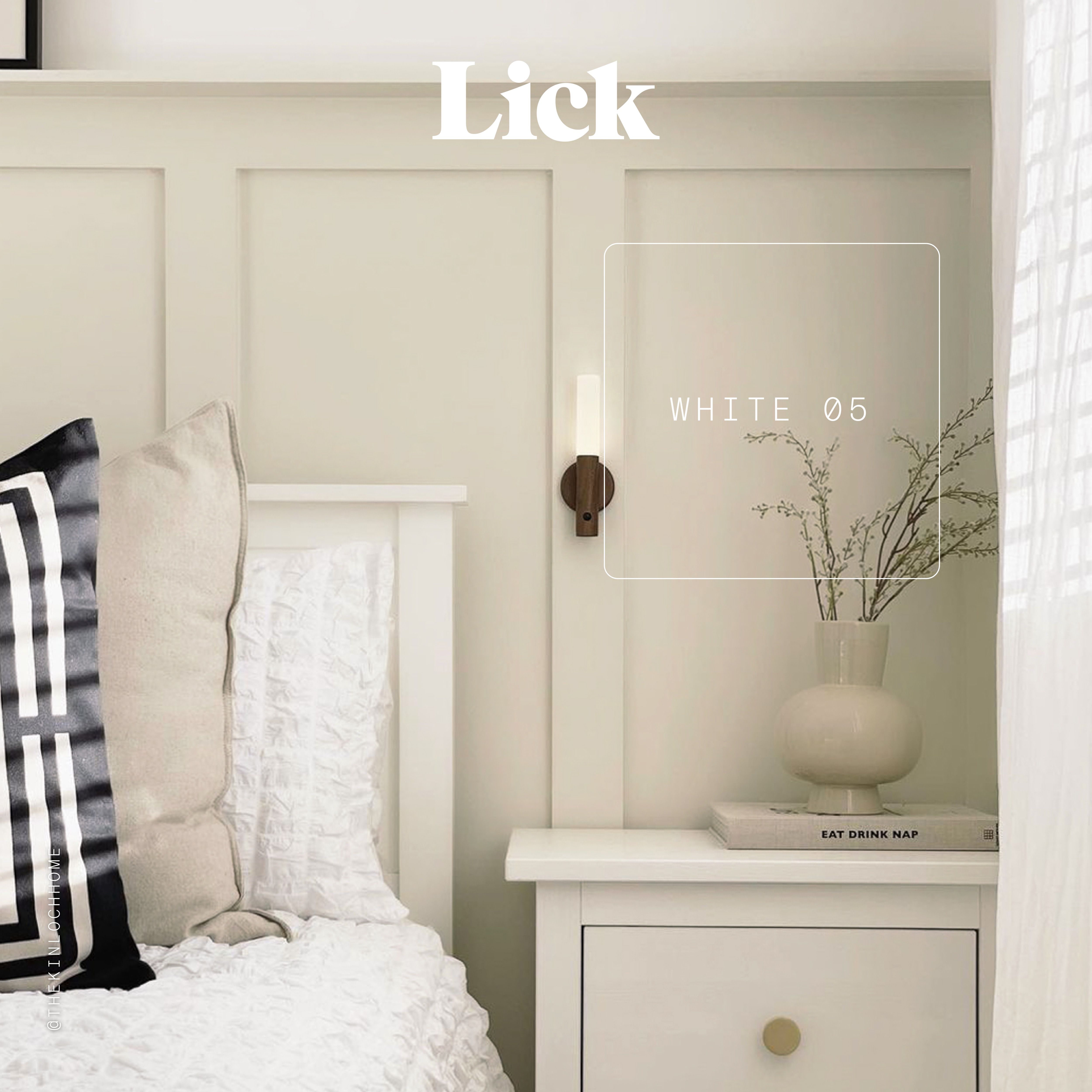 Lick White 05 Matt Emulsion paint, 2.5L