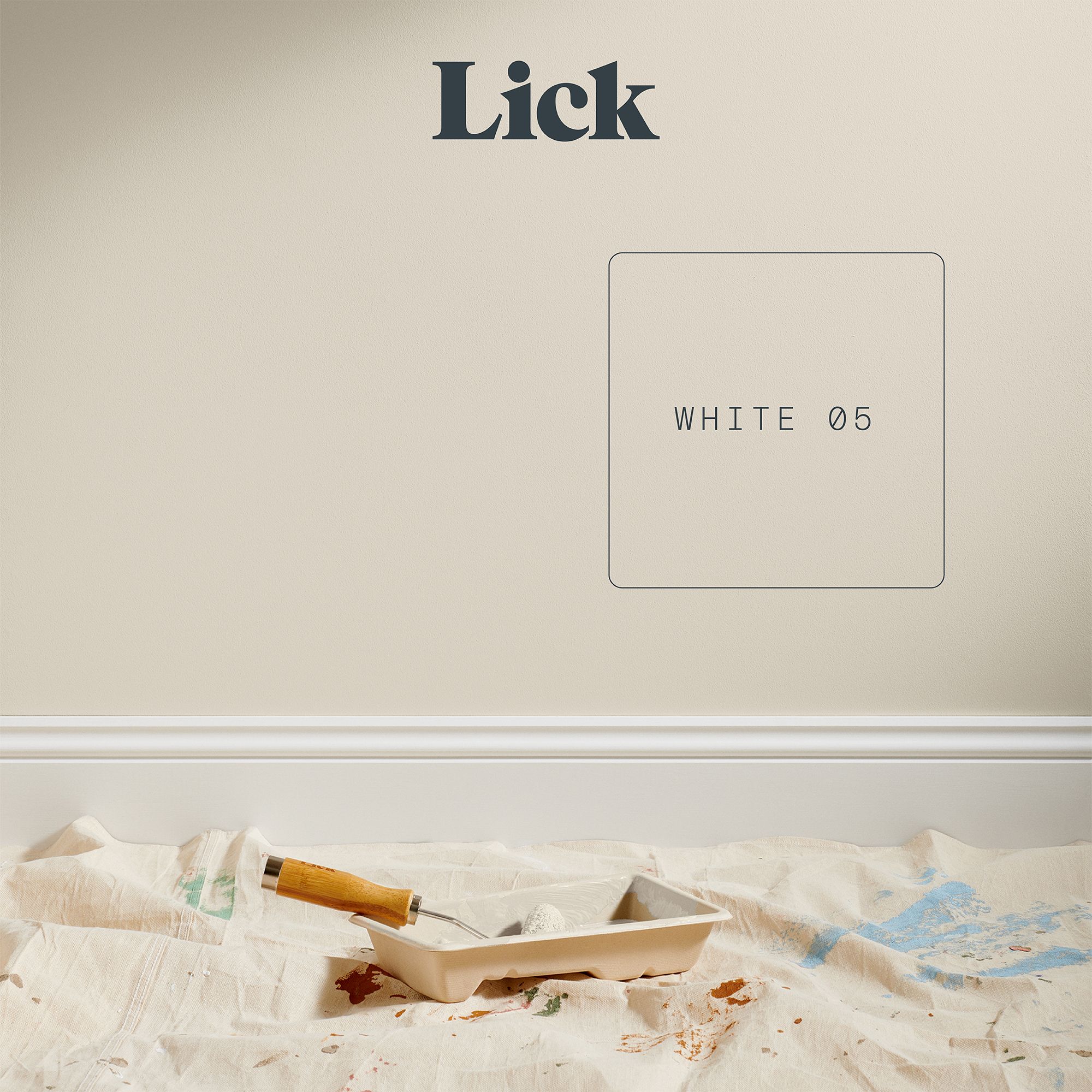 Lick White 05 Peel & stick Tester