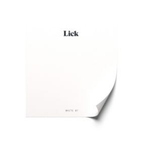 Lick White 07 Peel & stick Tester