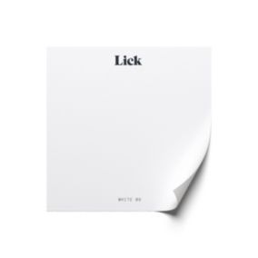 Lick White 09 Peel & stick Tester