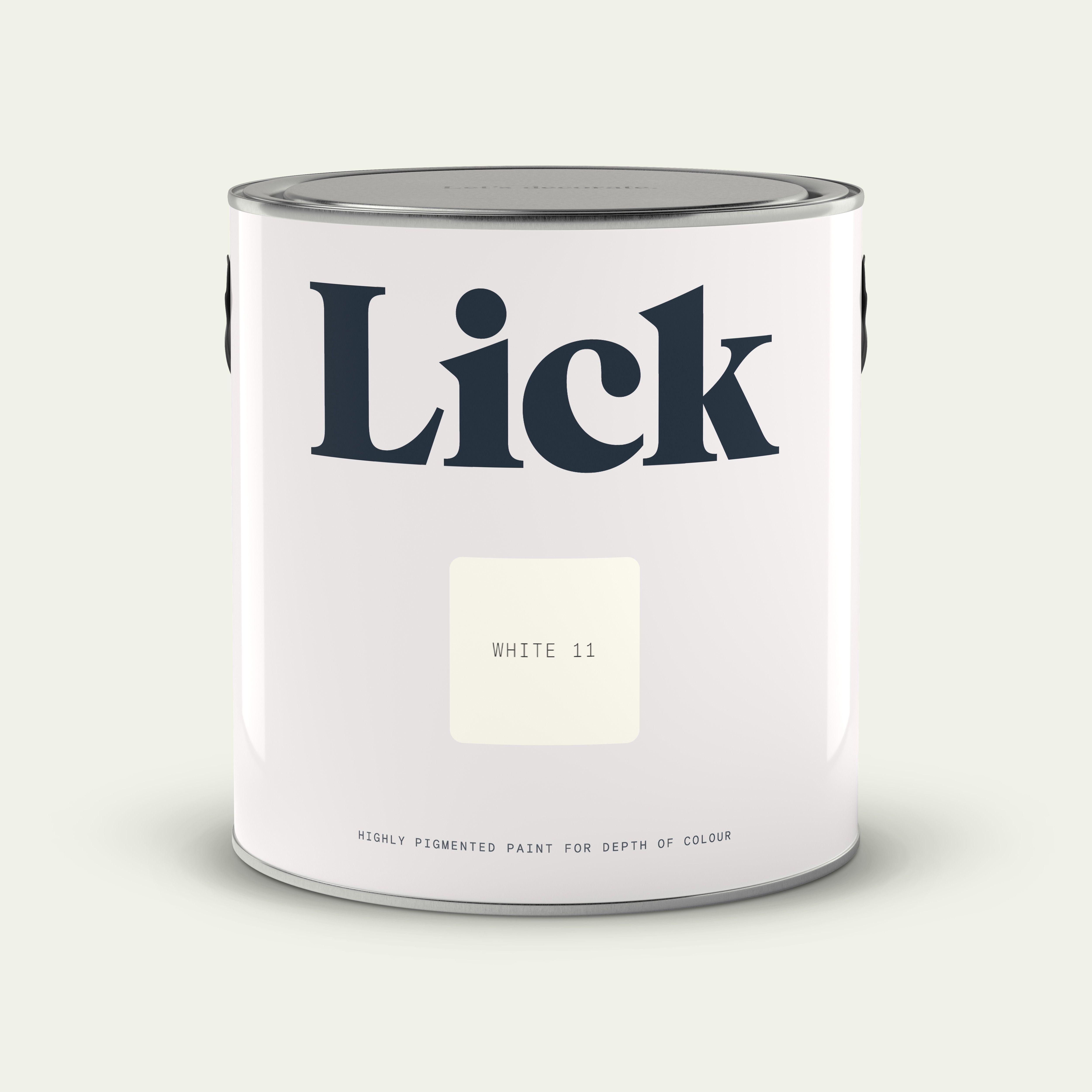 Lick White 11 Eggshell Emulsion paint, 2.5L