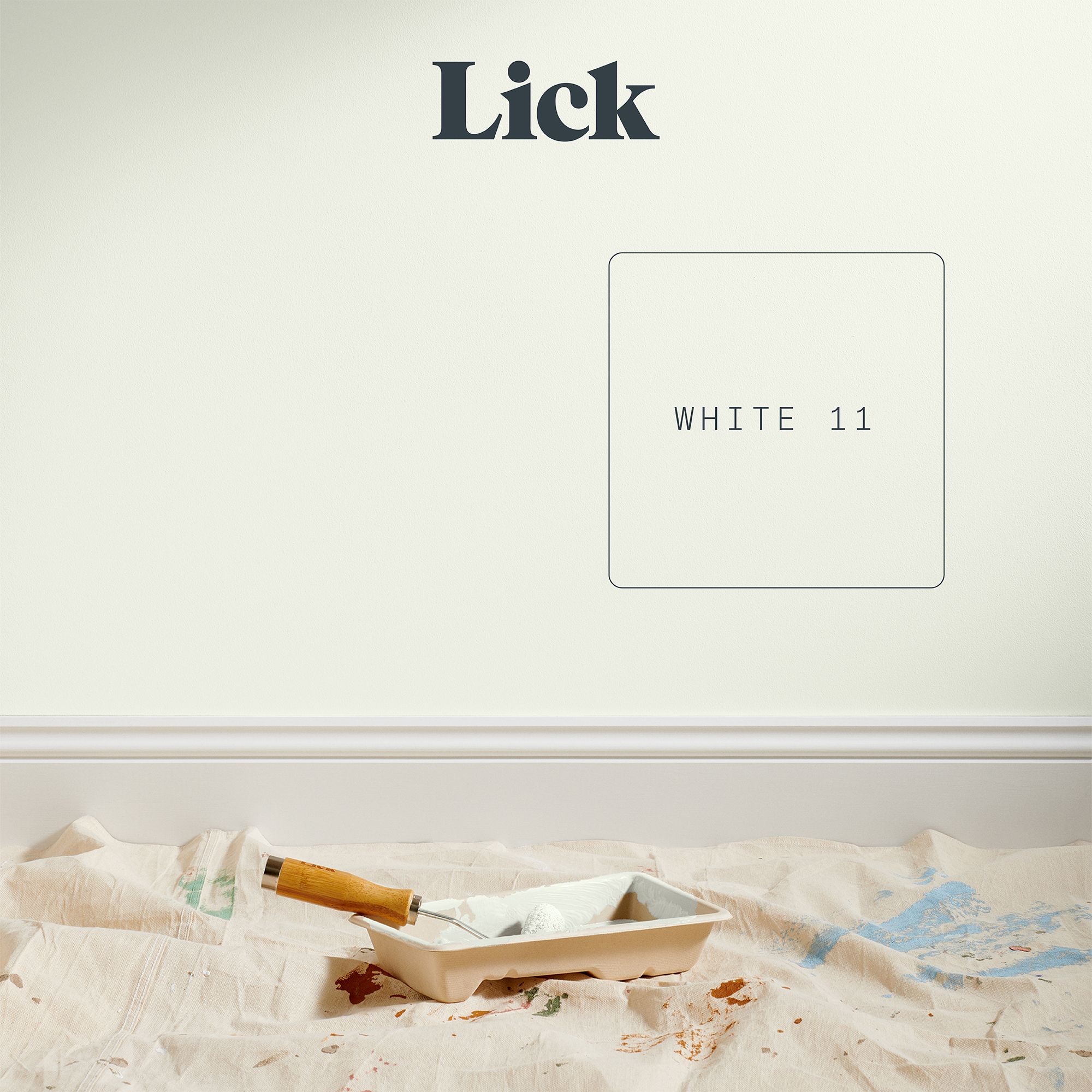 Lick White 11 Matt Emulsion paint, 2.5L