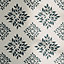 Lick White & Blue Botanical 02 Textured Wallpaper Sample