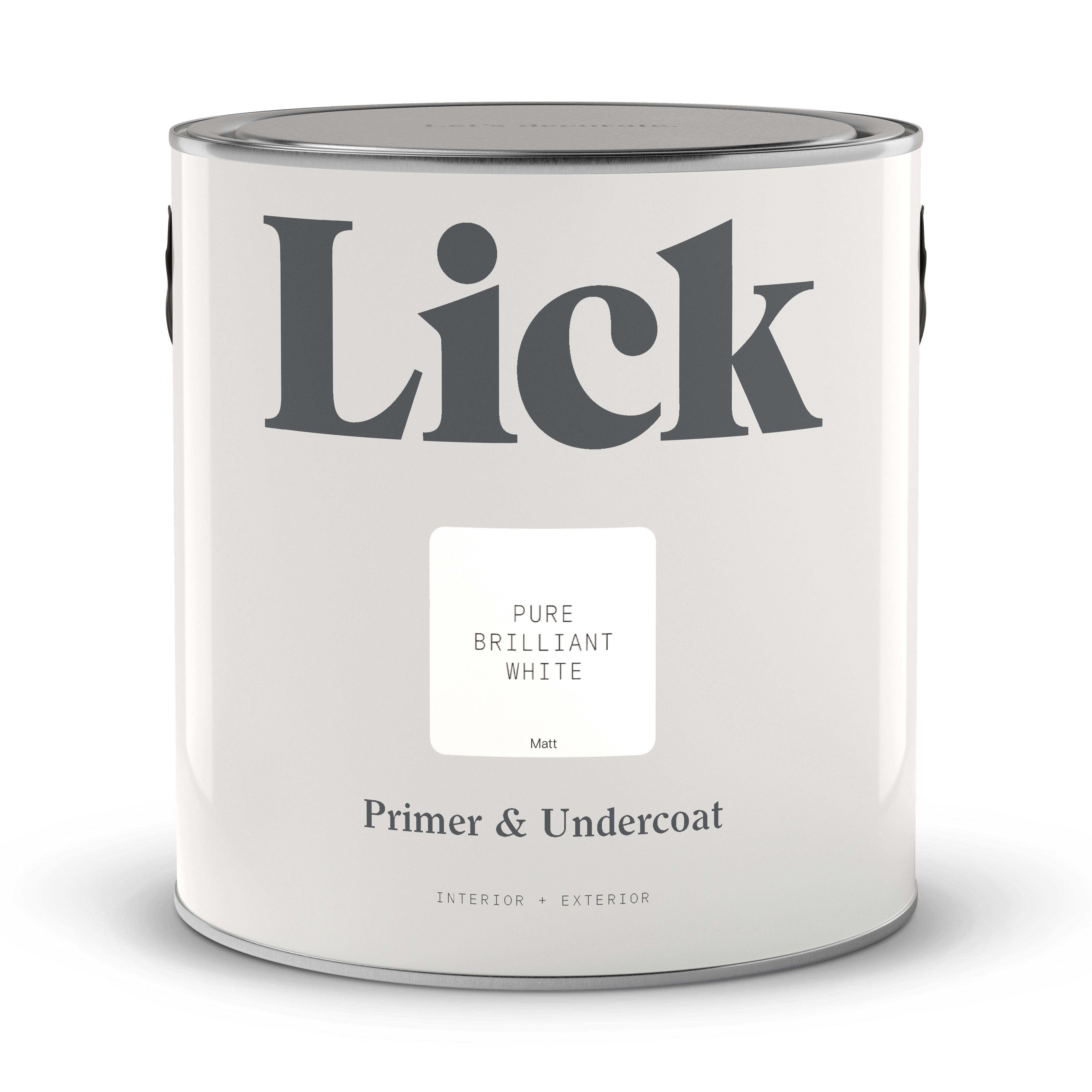 Lick White Multi-surface Non-magnetic Primer & undercoat, 2.5L