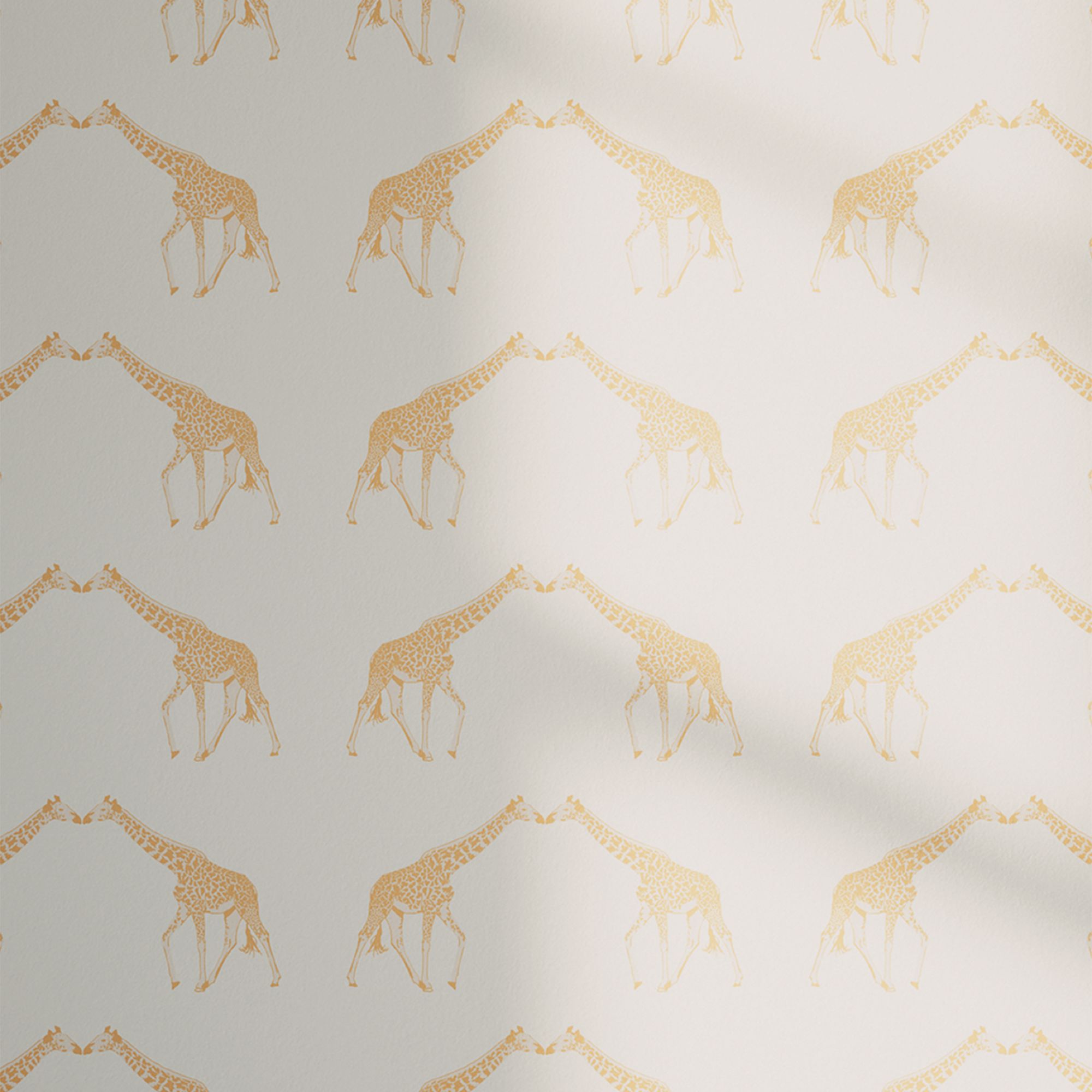 Lick White & Yellow Animal 03 Textured Wallpaper Sample