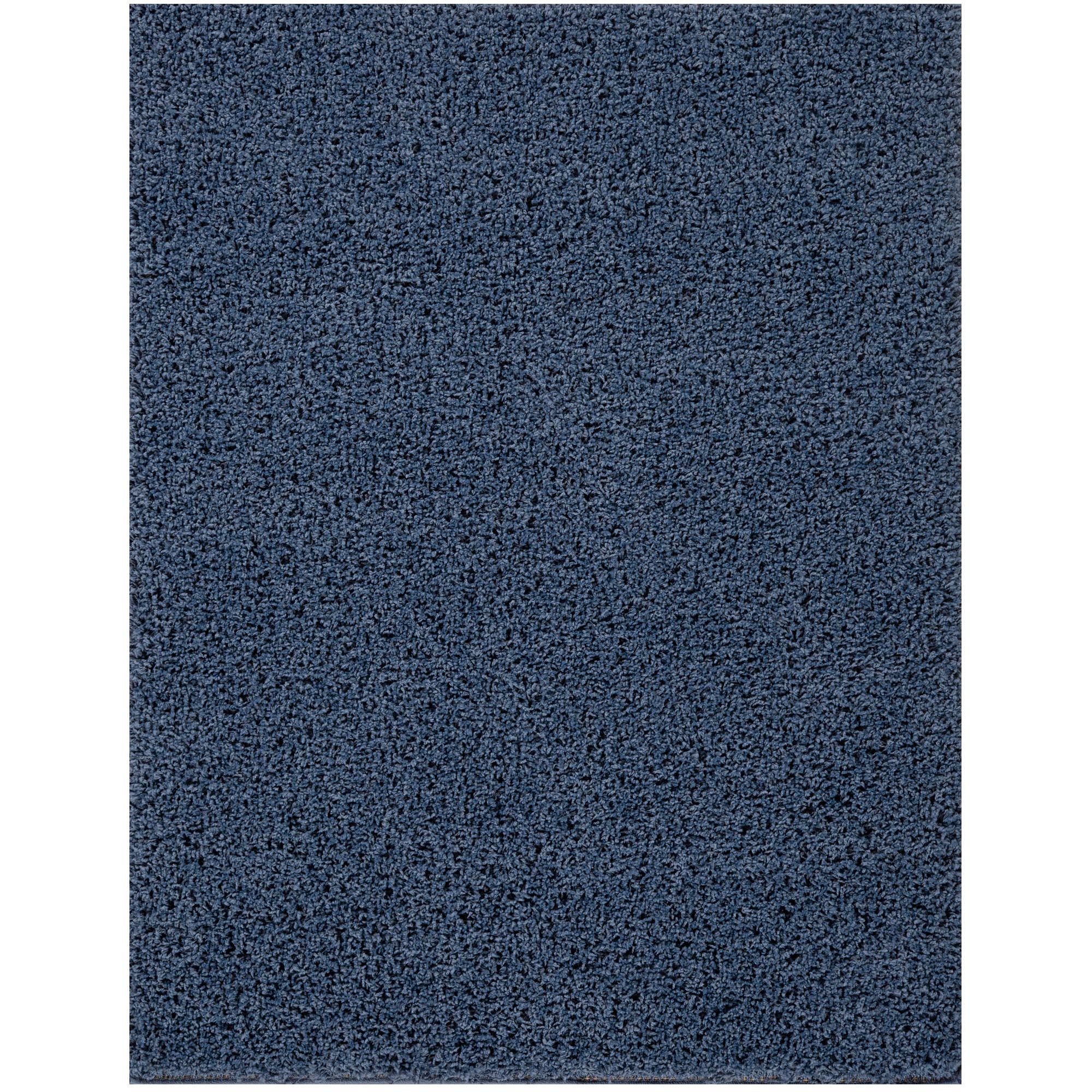Lilia Shaggy Navy Rug 160cmx120cm