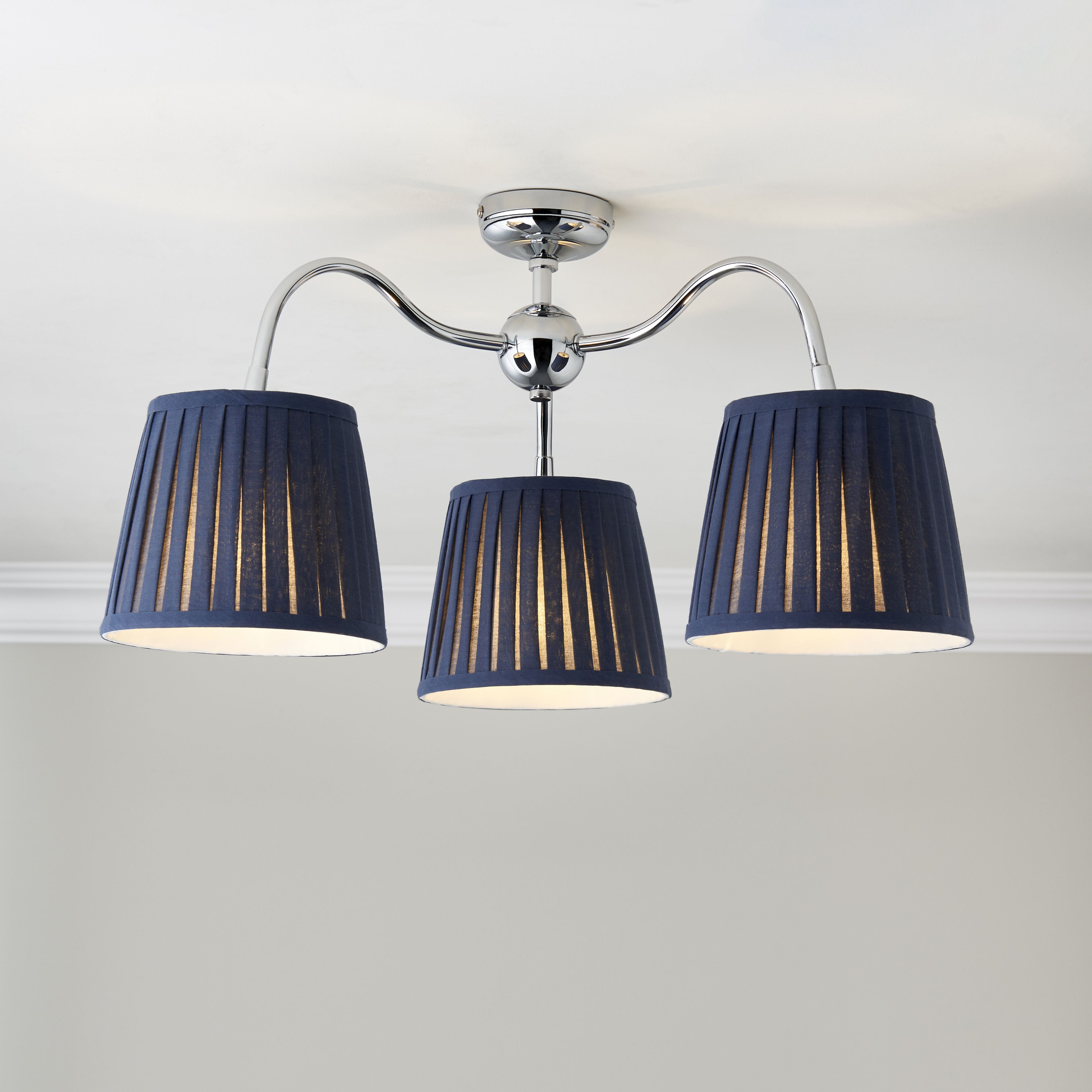 Navy blue deals ceiling lights