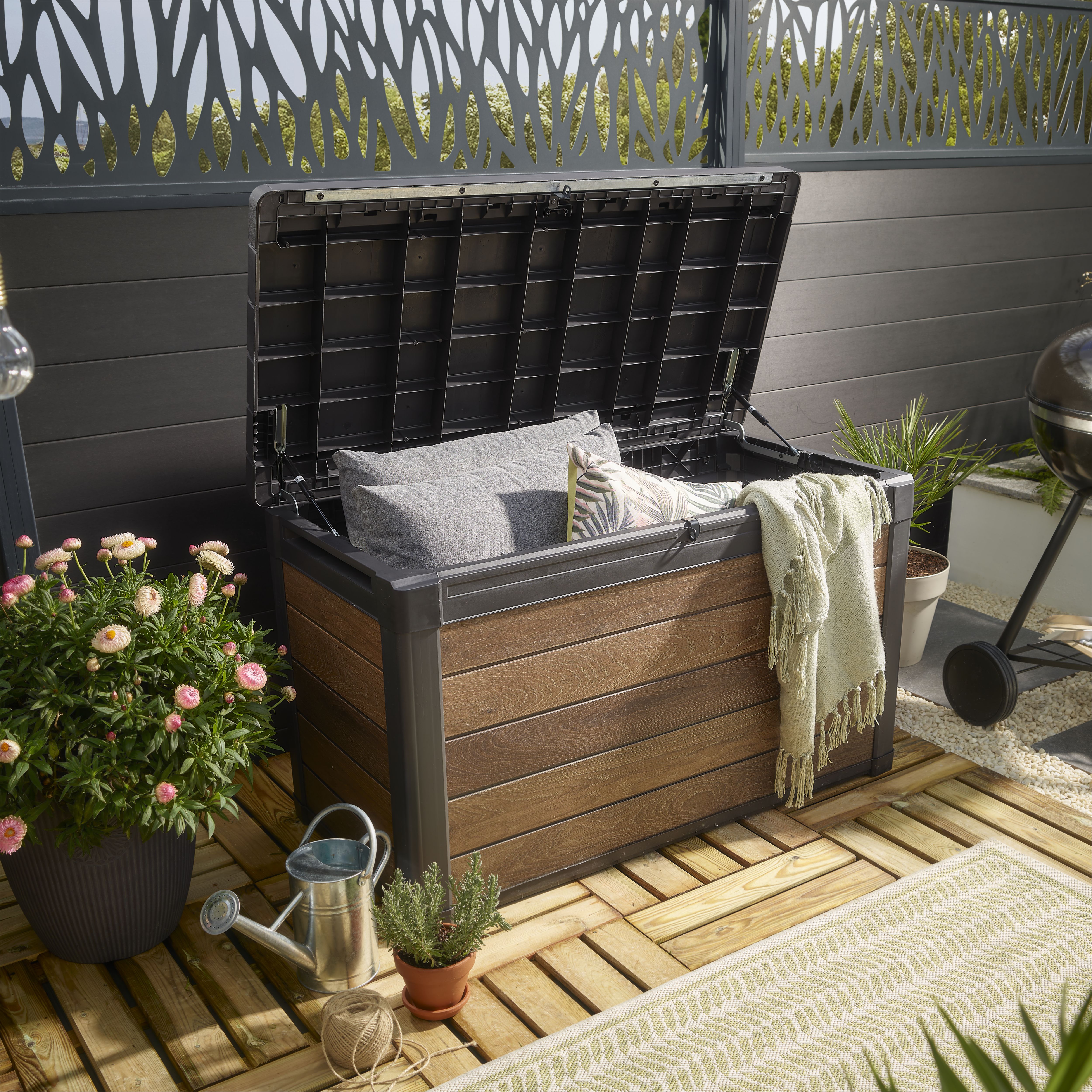 Limari Natural Concrete Deck tile (L)50cm (W)50cm (T)30mm