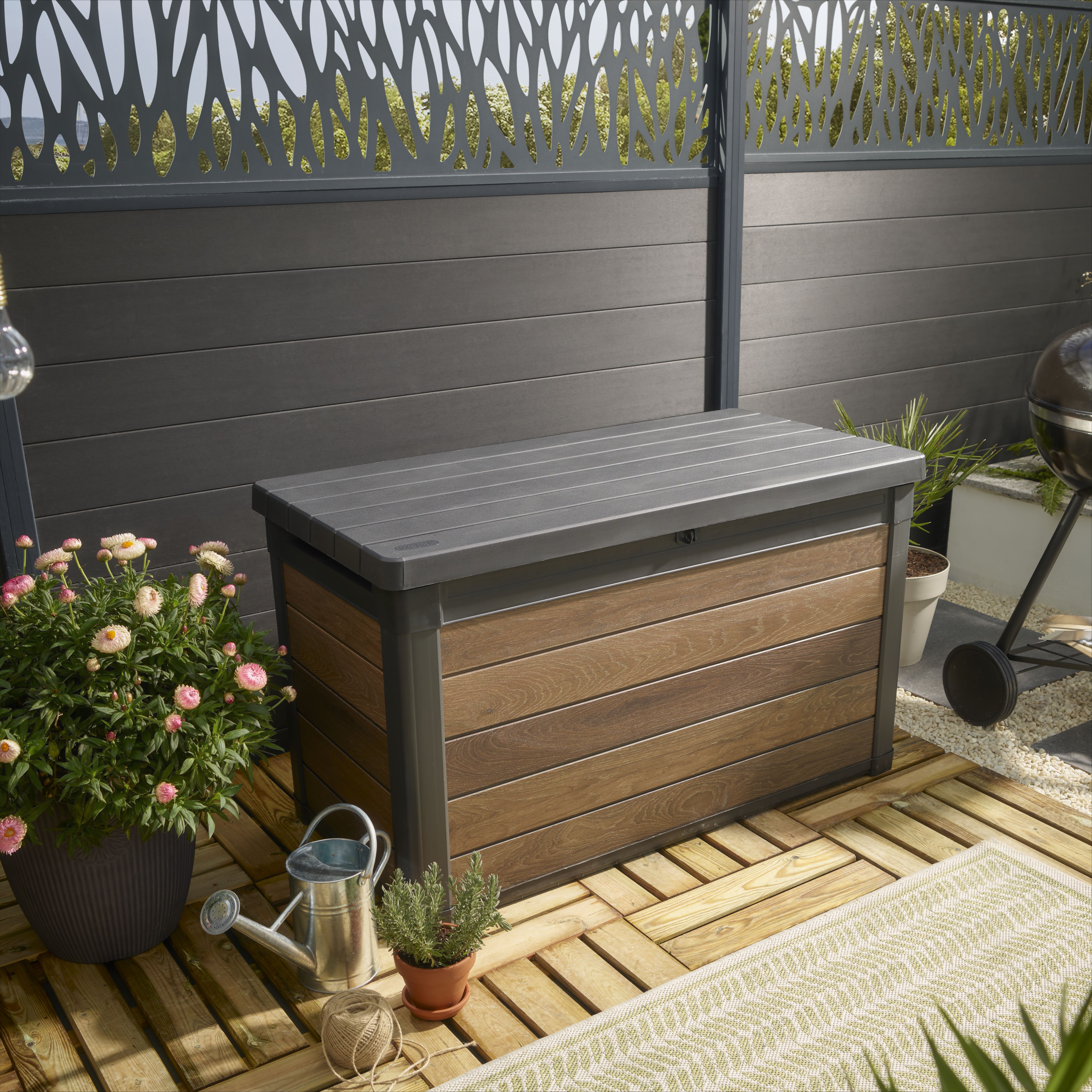 Limari Natural Concrete Deck tile (L)50cm (W)50cm (T)30mm