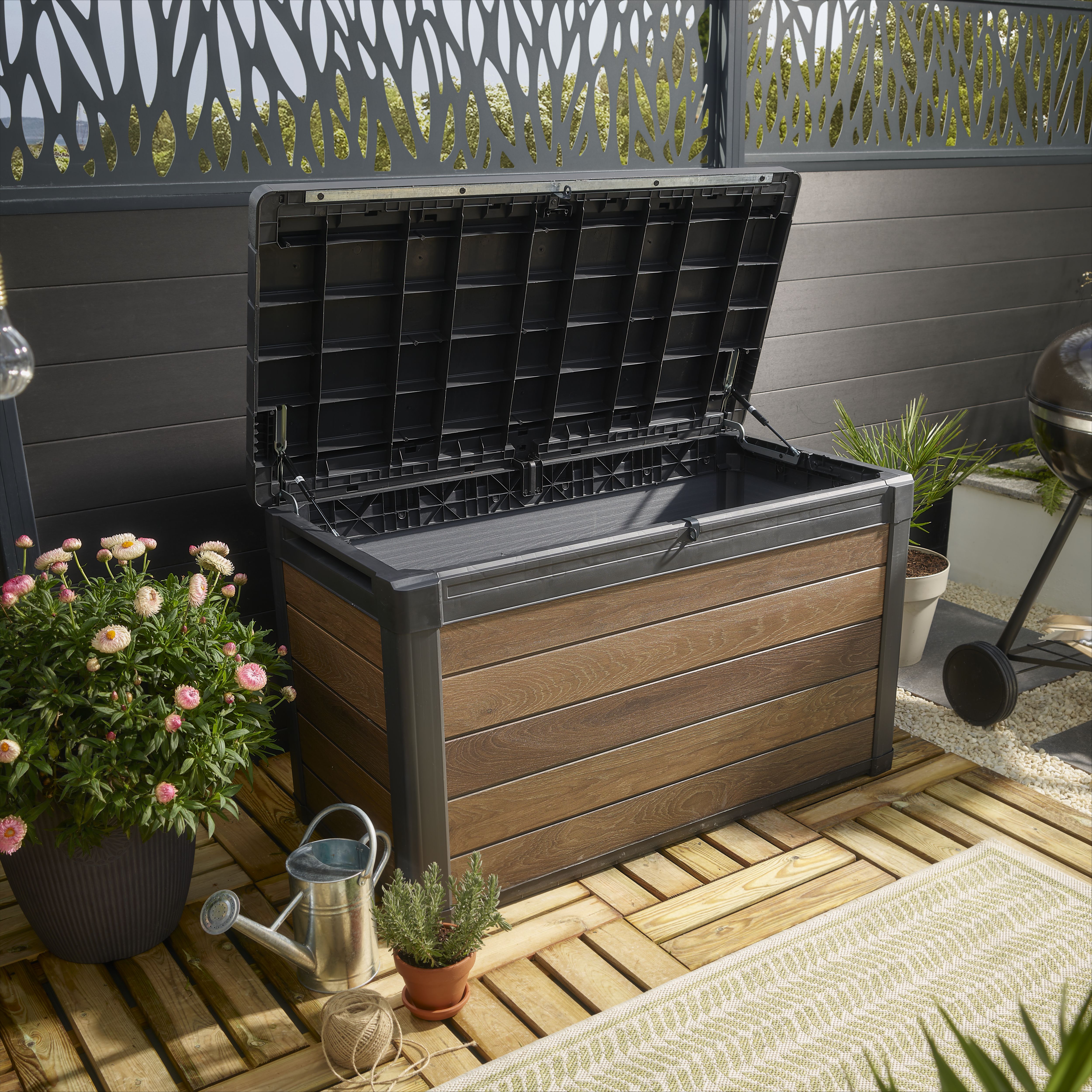 Limari Natural Concrete Deck tile (L)50cm (W)50cm (T)30mm