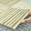 Limari Natural Deck tile (L)100cm (W)100cm (T)30mm