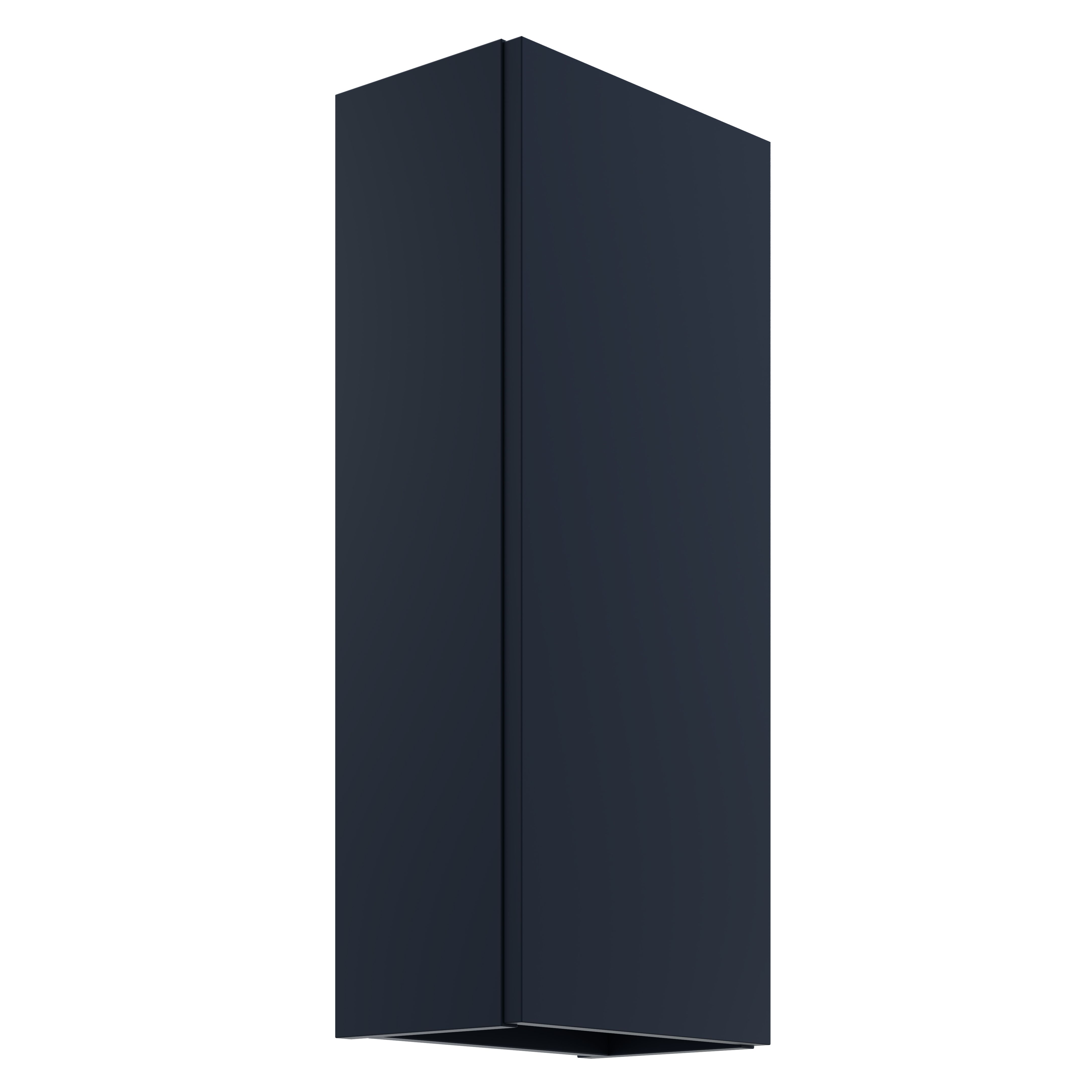 Lismore Matt Indigo blue Wall-mounted Single Bathroom Cabinet (H)72cm (W)30cm