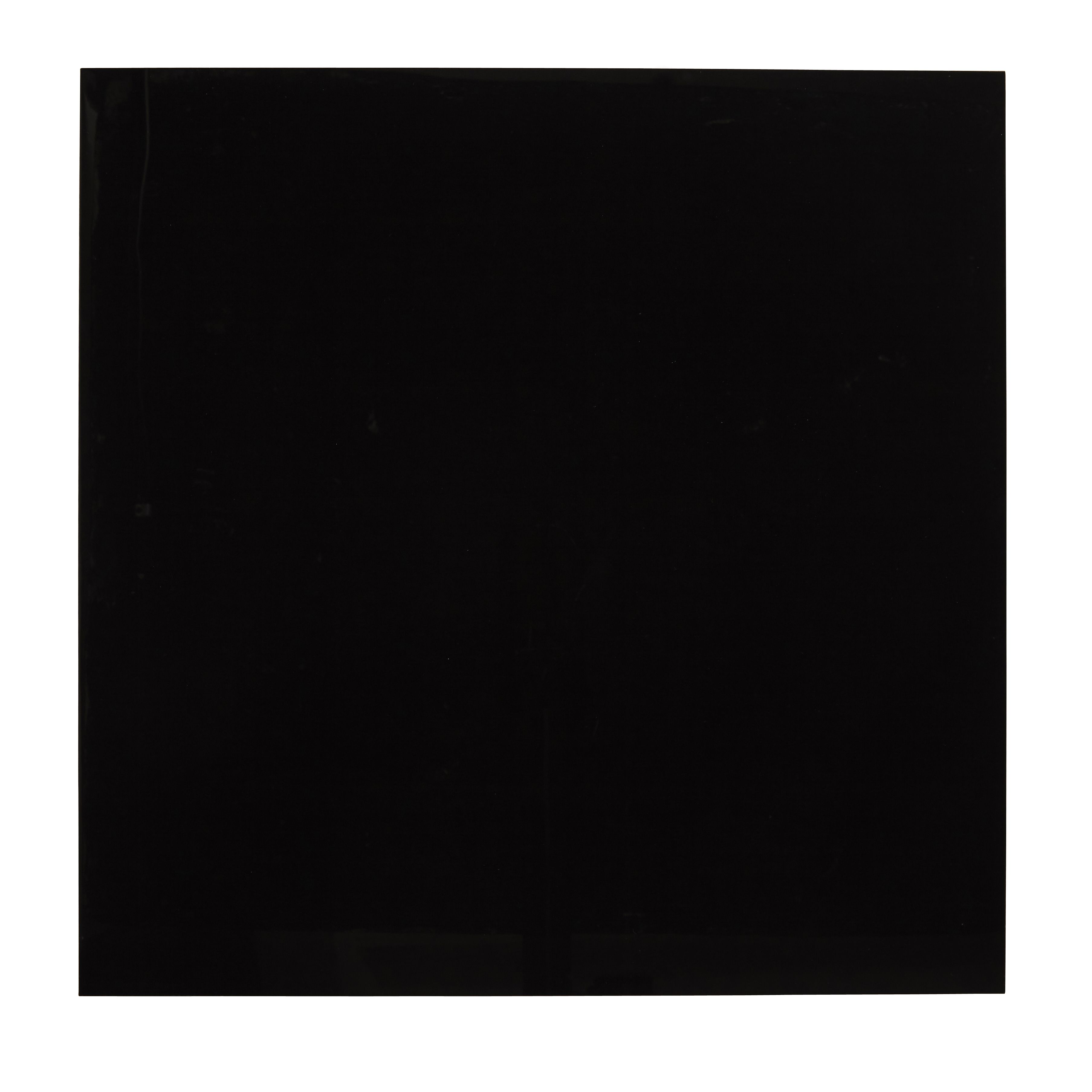 Livourne Black High gloss Stone effect Porcelain Wall & floor Tile, Pack of 3, (L)600mm (W)600mm