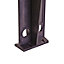 Loftleg Black Loft storage stilt (H) 17.5cm x (W) 7.6cm, Pack of 12