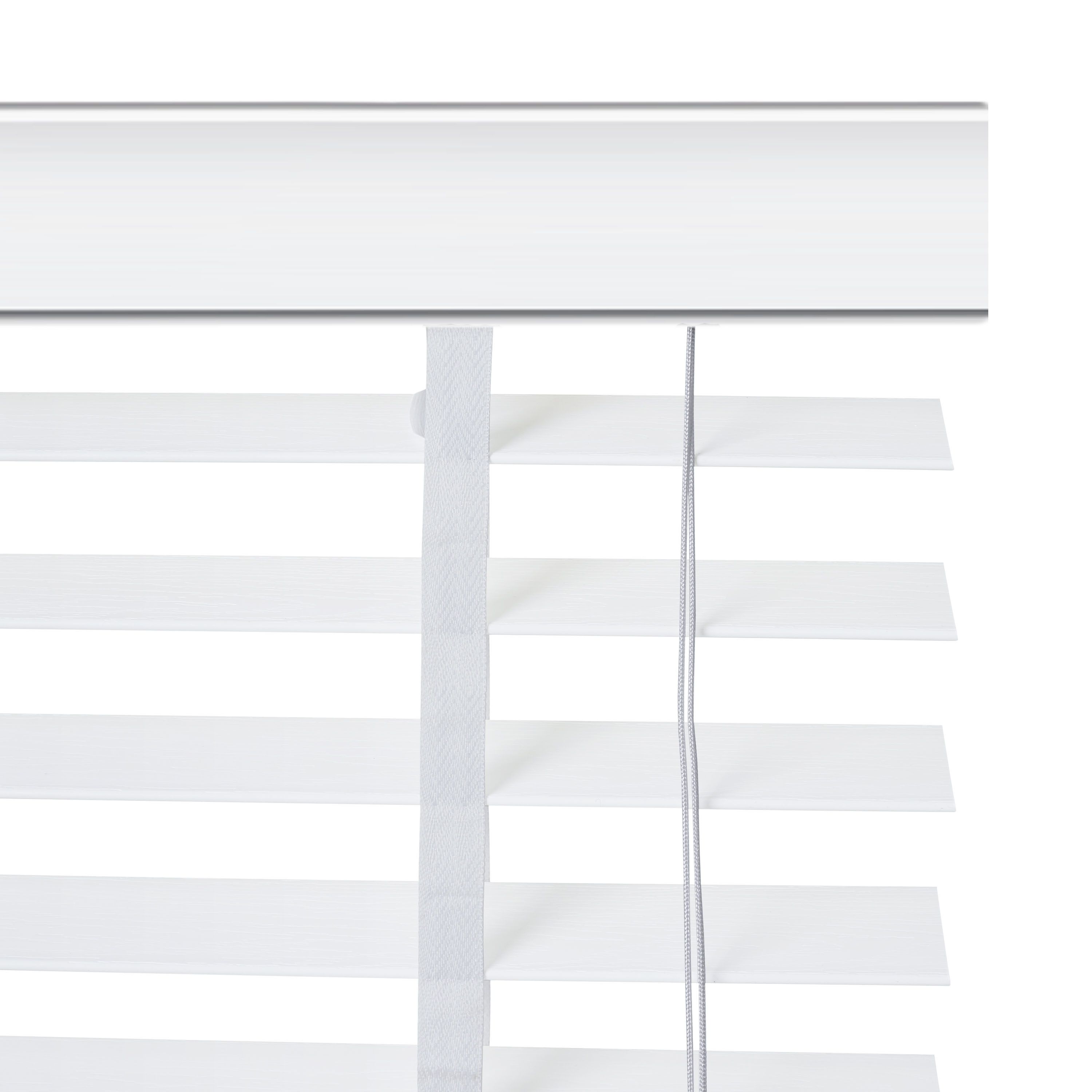 Lone White PVC Venetian Blind (W)60cm (L)180cm