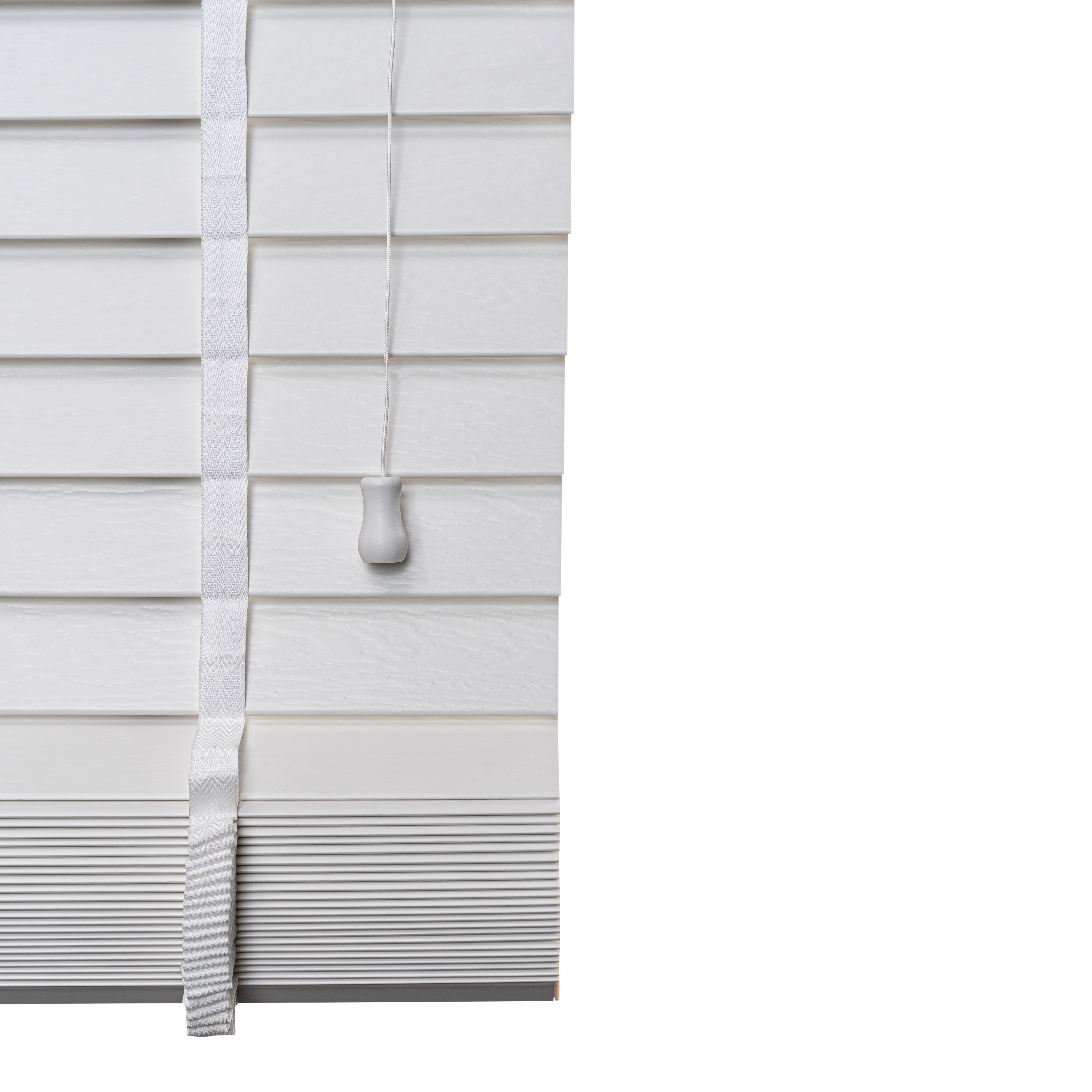 Lone White PVC Venetian Blind (W)90cm (L)180cm