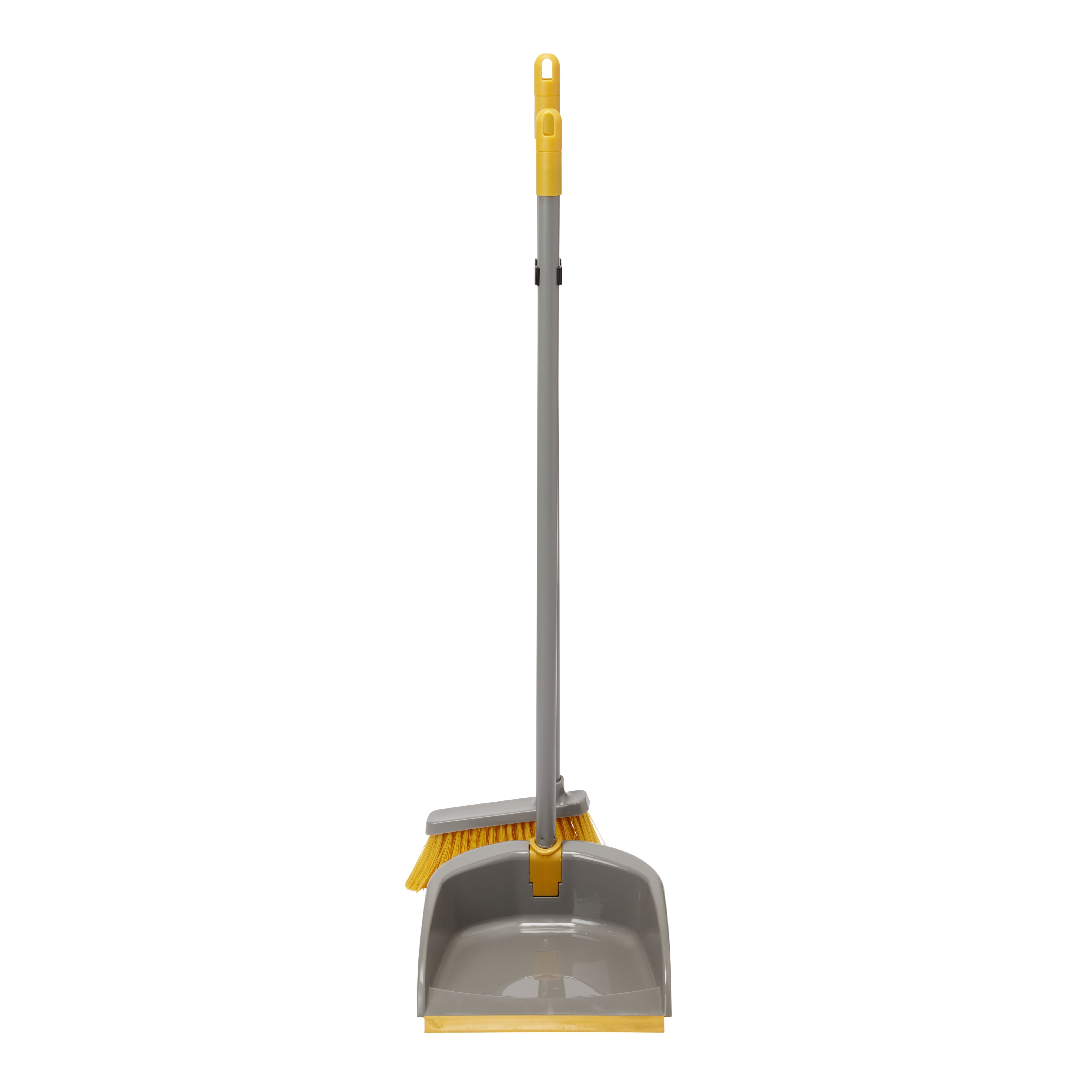 Long handle dustpan brush set W 255mm Tradepoint