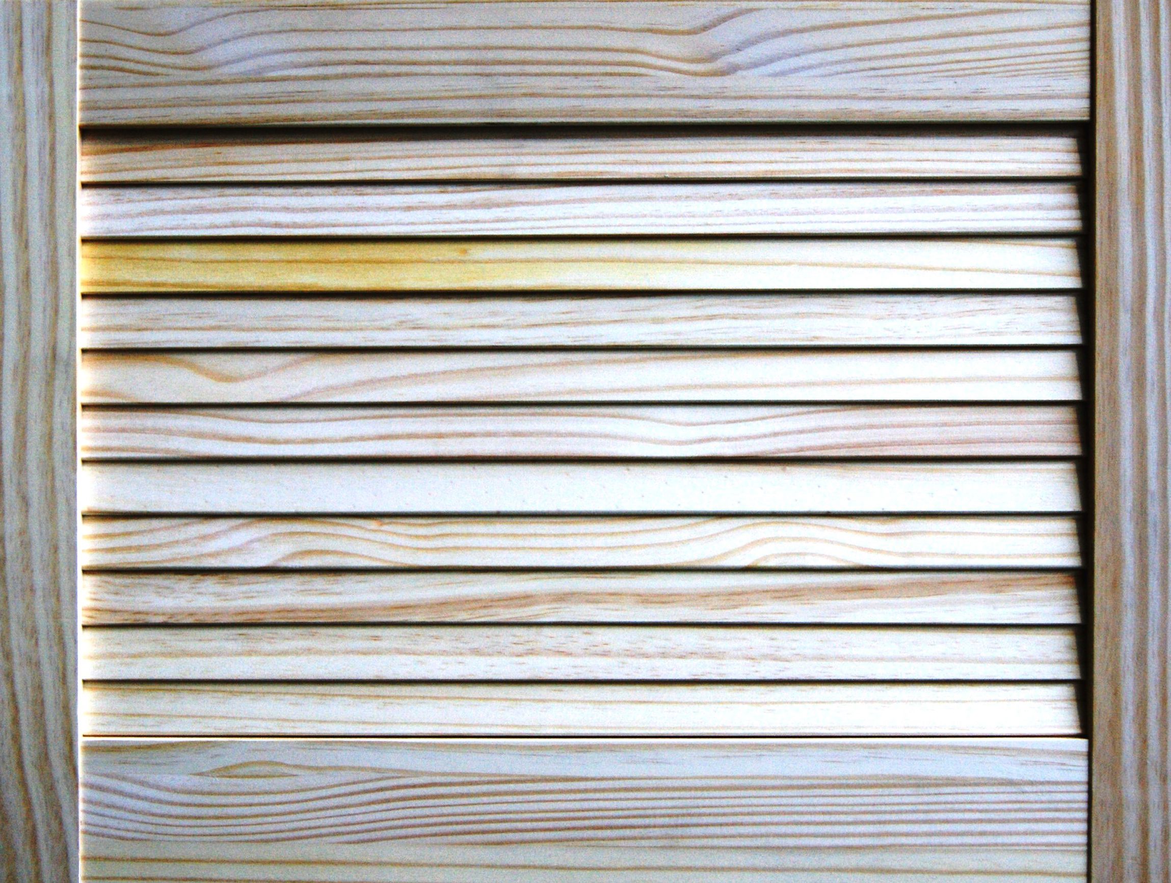 Louvre Internal Pine Door, (H)457mm (W)610mm (T)21mm