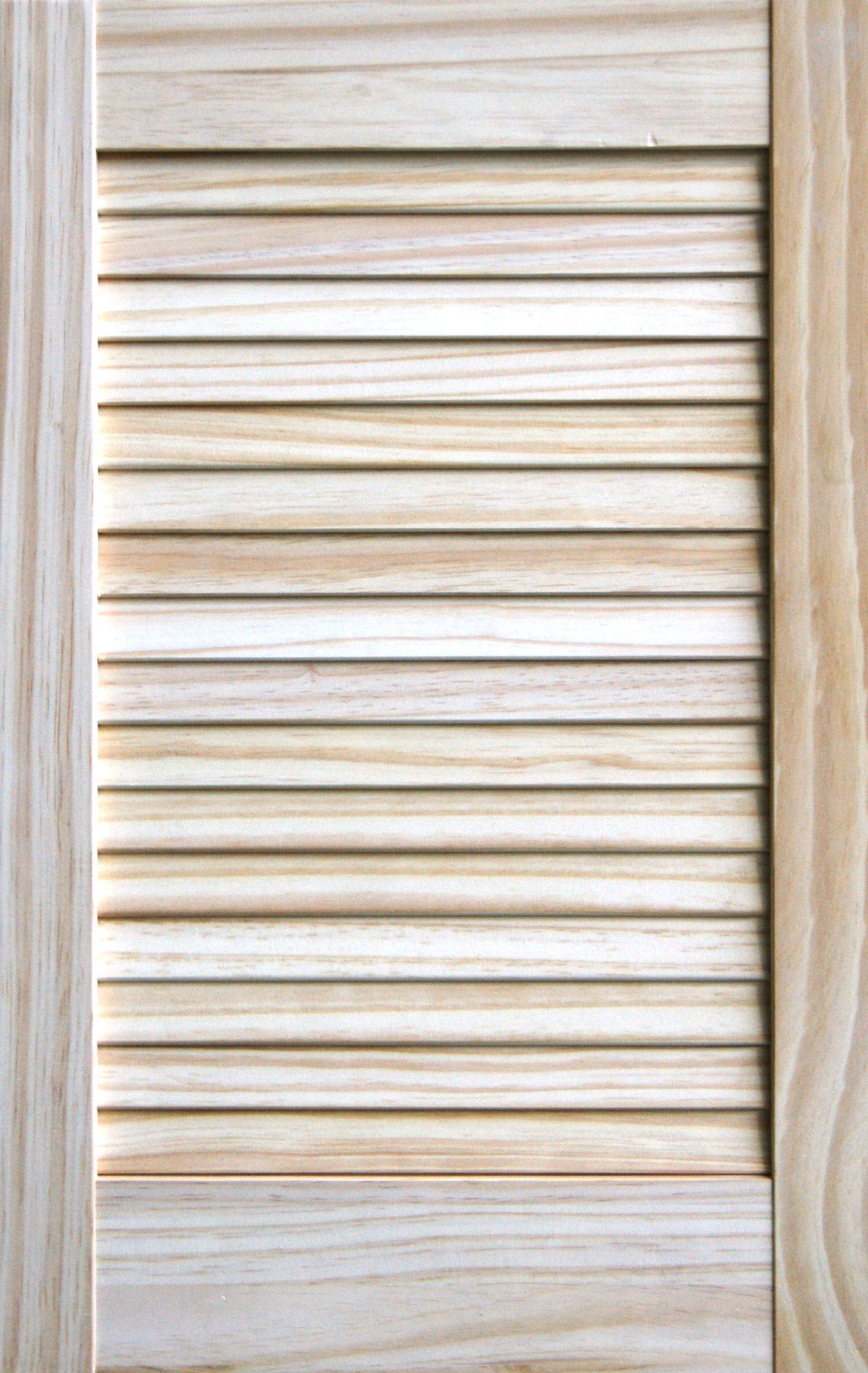 Louvre Internal Pine Door, (H)610mm (W)381mm (T)21mm