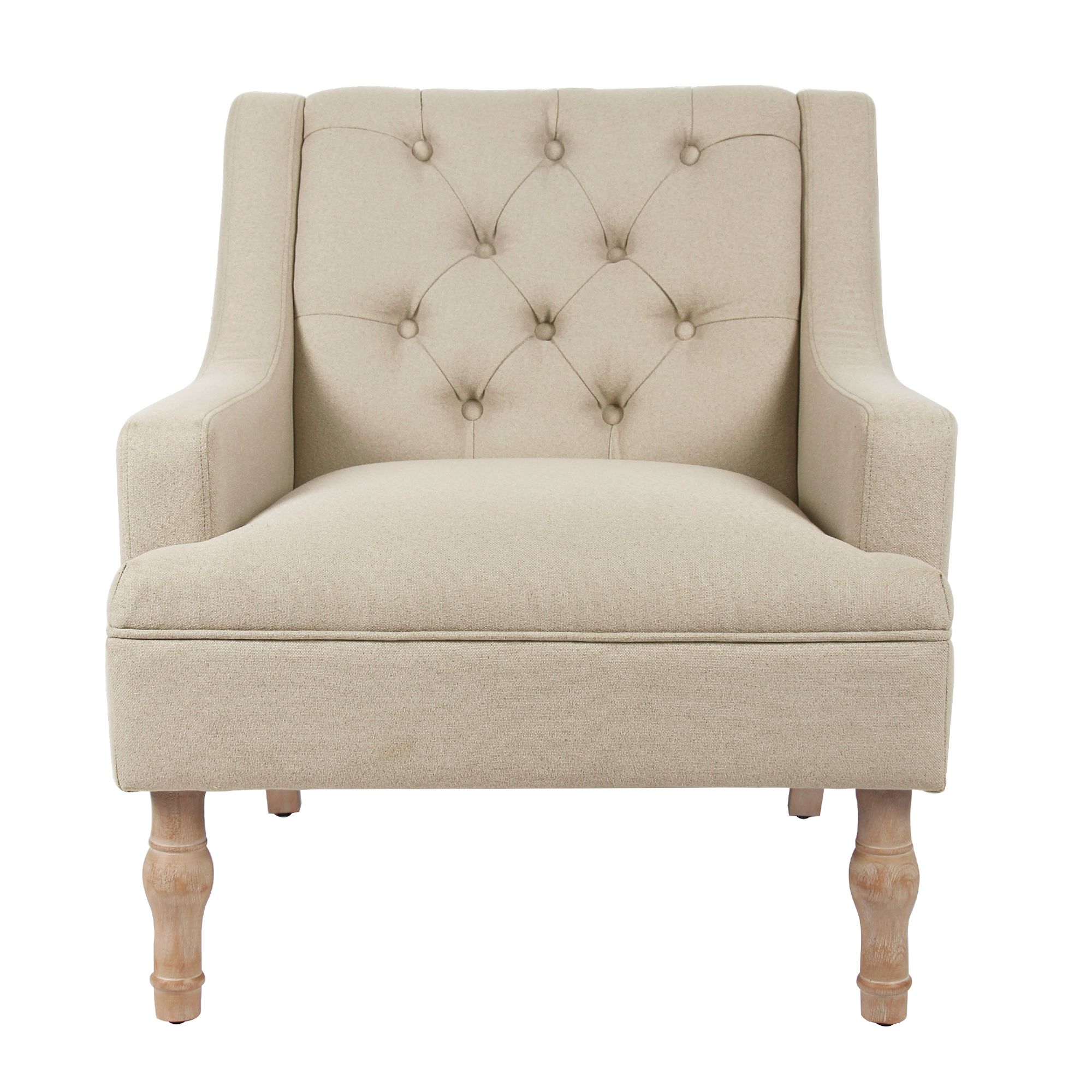Lowenna Beige Relaxer chair (H)835mm (W)740mm (D)760mm