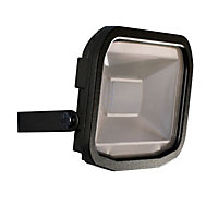 Luceco Black Mains-powered LED Floodlight 1800lm