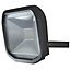 Luceco Guardian slim LFSP20W1B50-SF Black Cool white LED Floodlight 1200lm