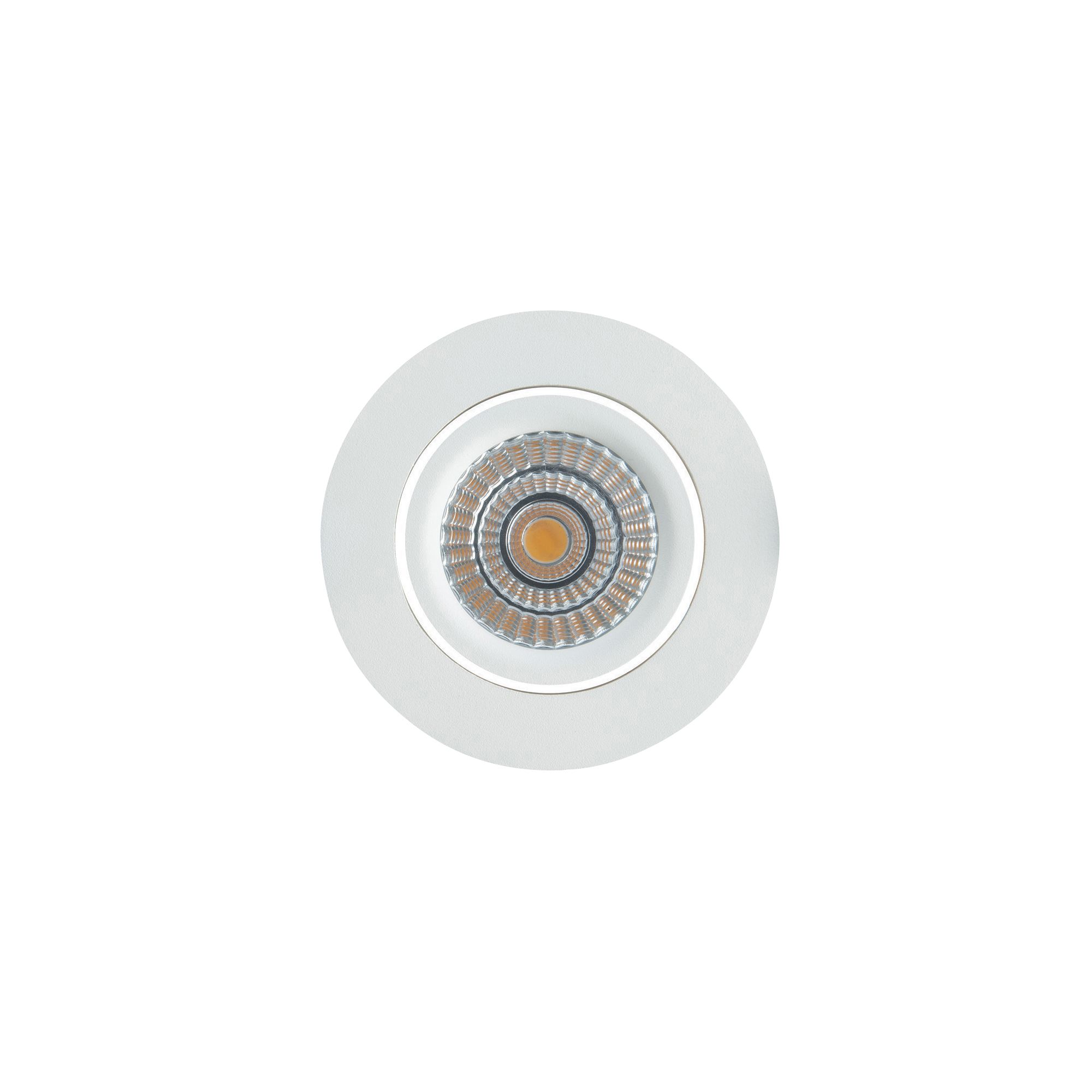 Luceco White Non-adjustable LED Cool white Downlight 6.2W IP44